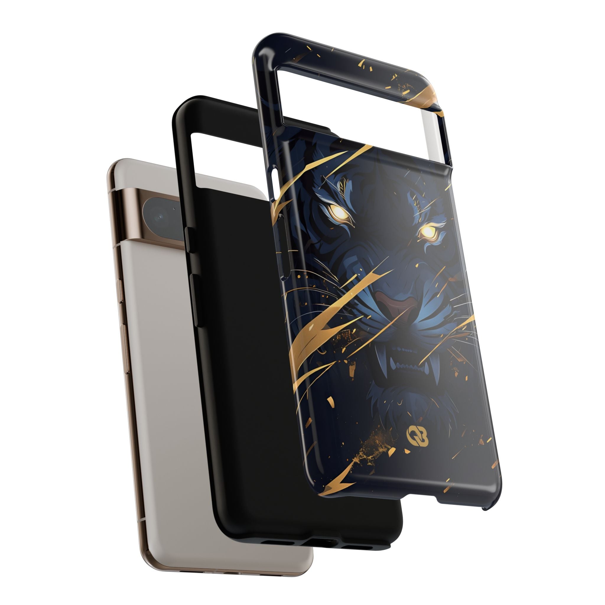 Obsidian Gold Predator · Tough Phone Case for Google Pixel