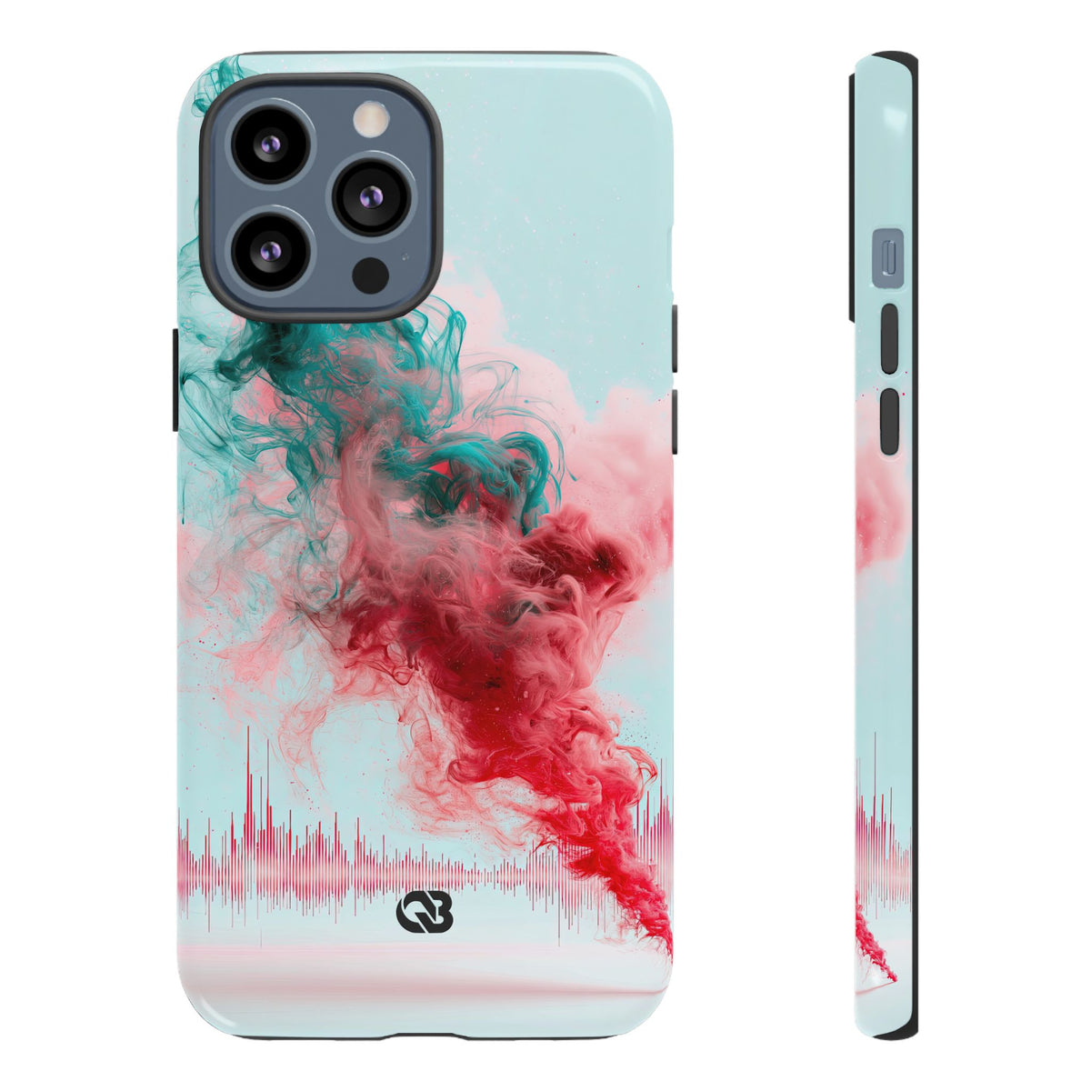Sonic Bloom · Tough Phone Case for iPhone · Red