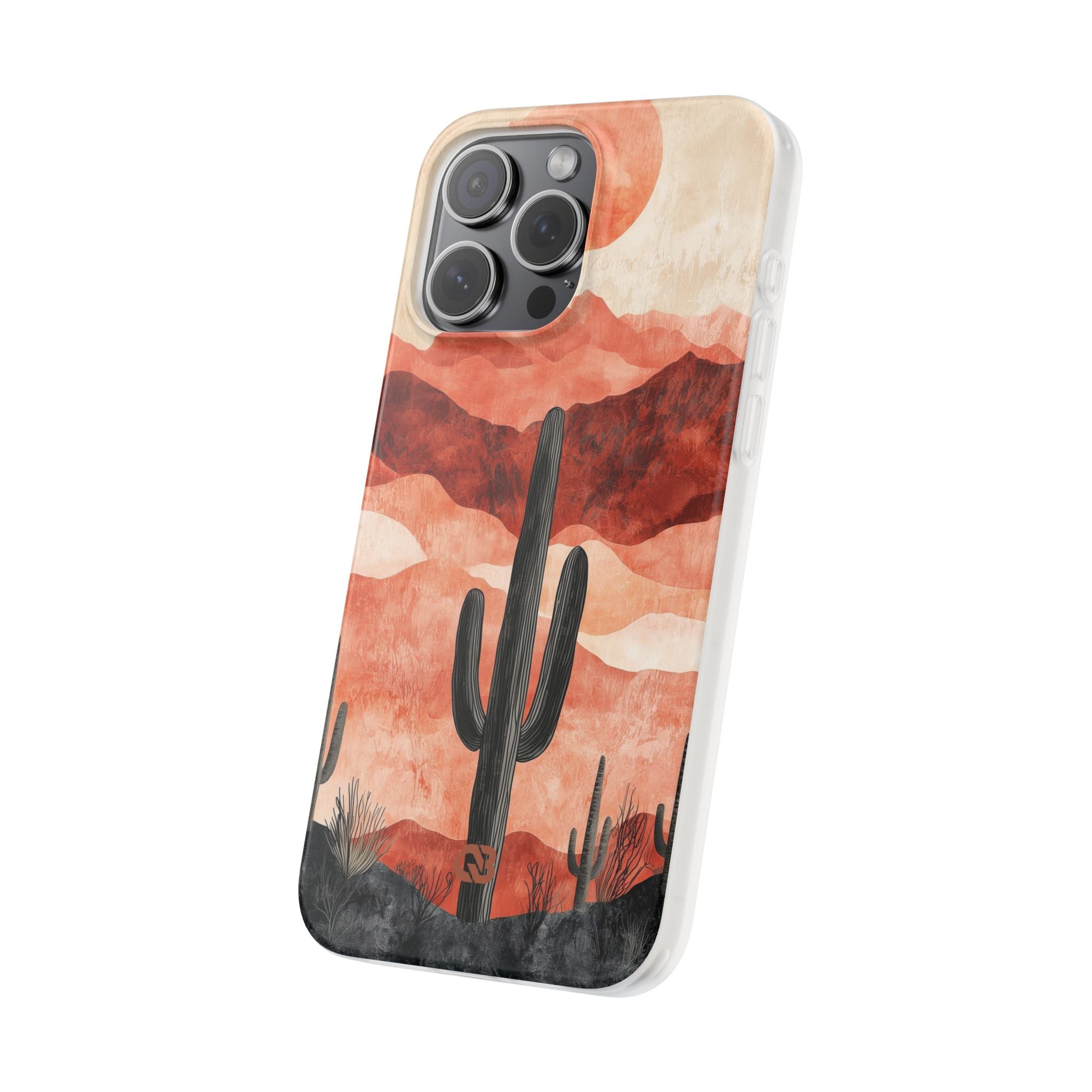 Terracotta Desert Sun · Soft Handyhülle für iPhone