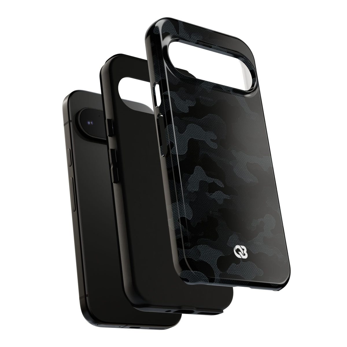 Blackout Urban Camo · Tough Phone Case for Pixel · Black
