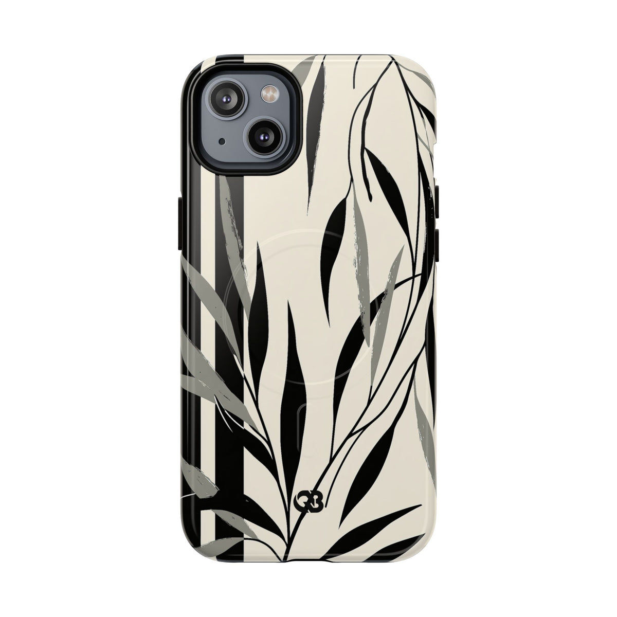 Linear Willow Study · Tough 2.0 Magnetic Phone Case for iPhone · Beige