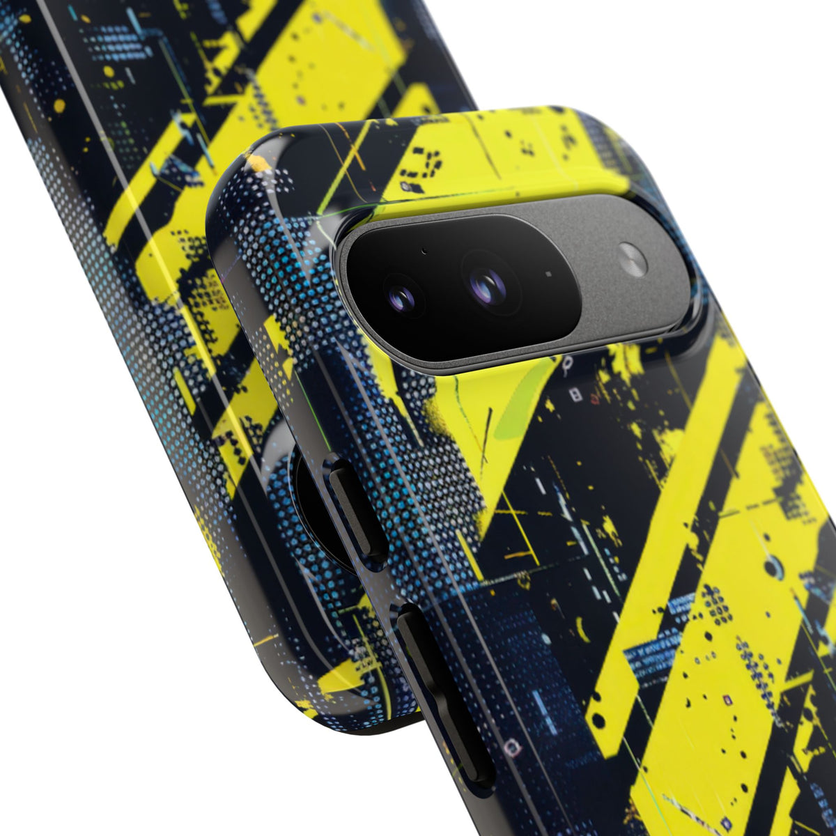 Acid Hazard · Tough Phone Case for Pixel · Yellow