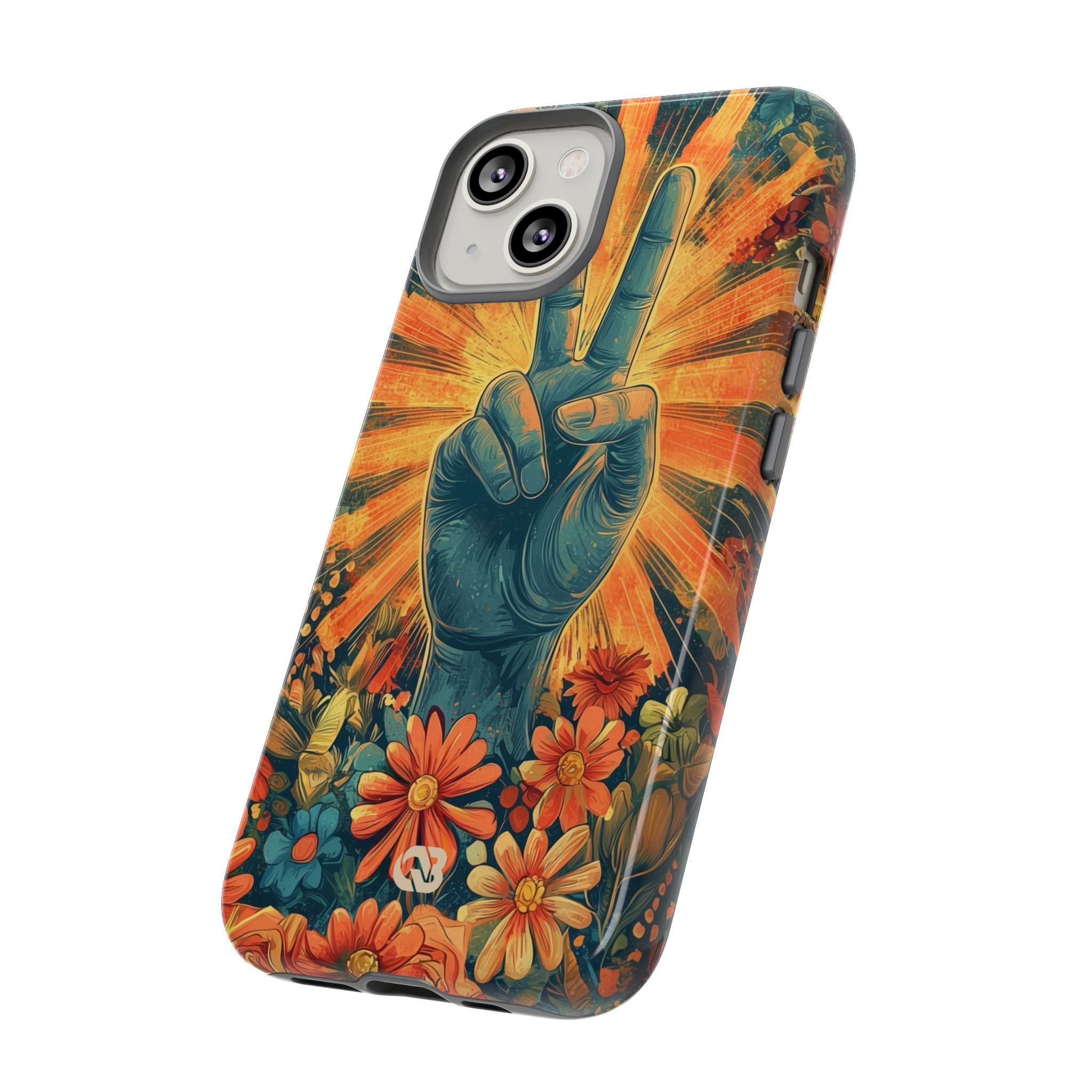 Radiant Peace Bloom · Tough Phone Case for iPhone