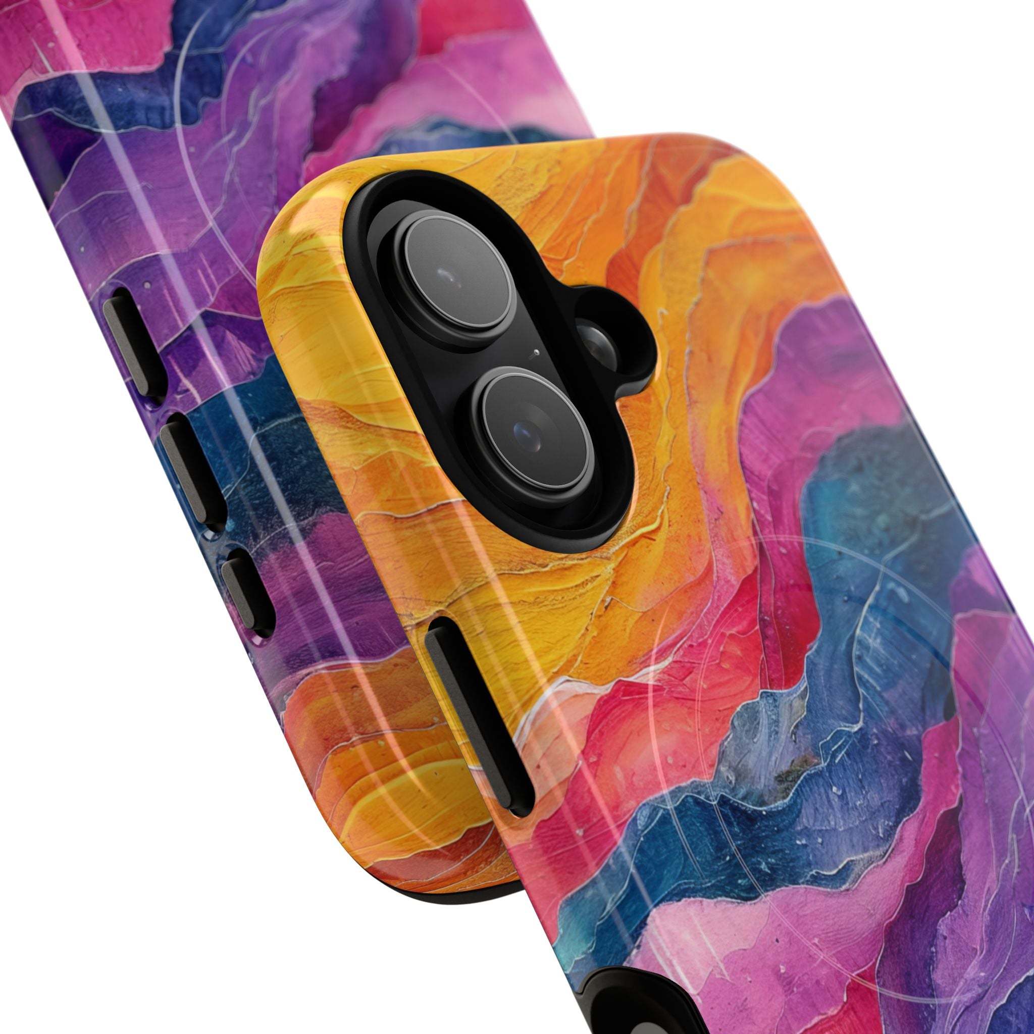 Vibrant Flow iPhone 17 Case - Tough+ - CASE•BOB