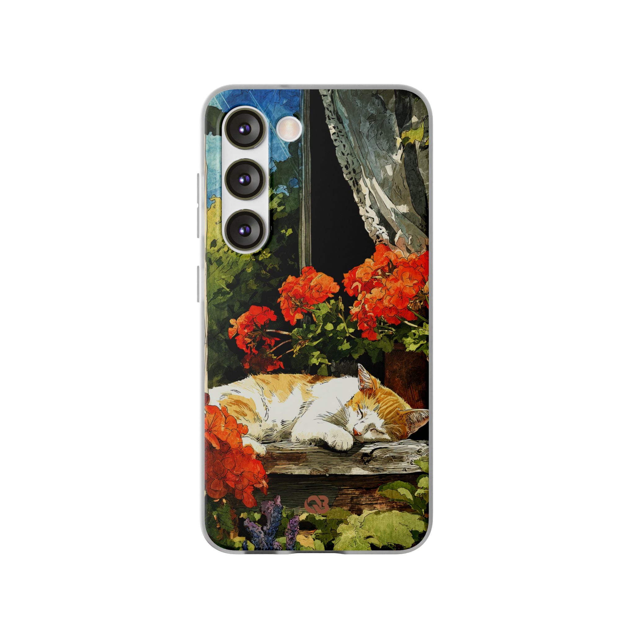 Sleeping Ginger Bloom · Soft Handyhülle für Samsung