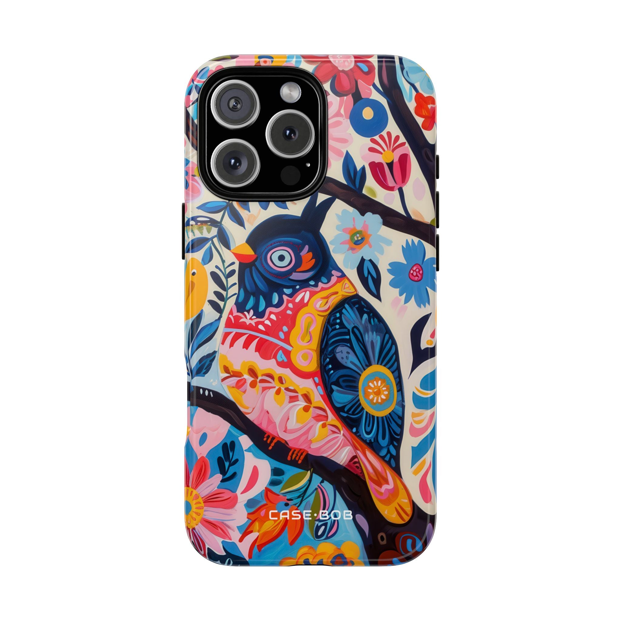 Owl Bloom iPhone 16 Pro Max Case - Tough