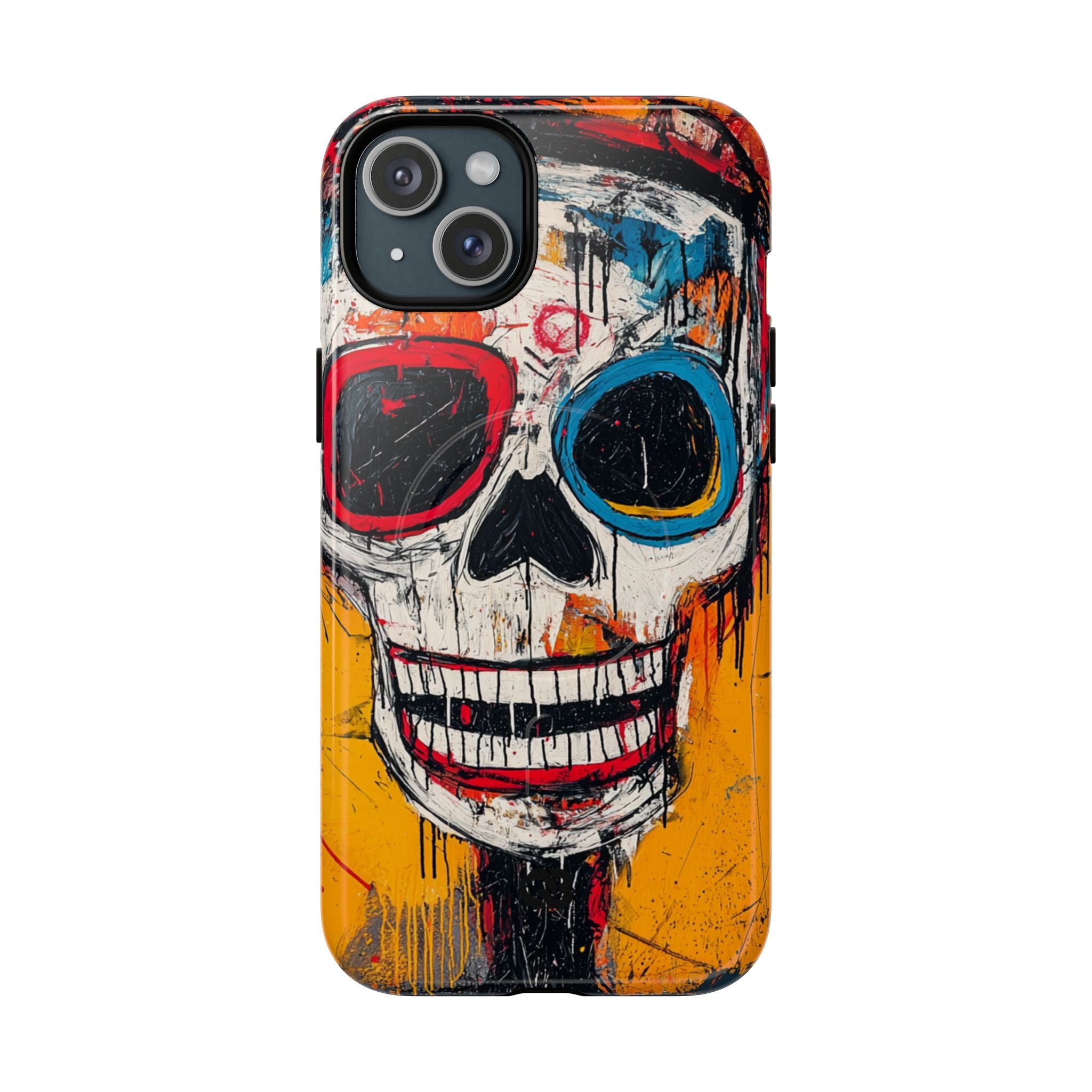 Vivid Graffiti Skull · Tough+ Handyhülle für iPhone · Magsafe