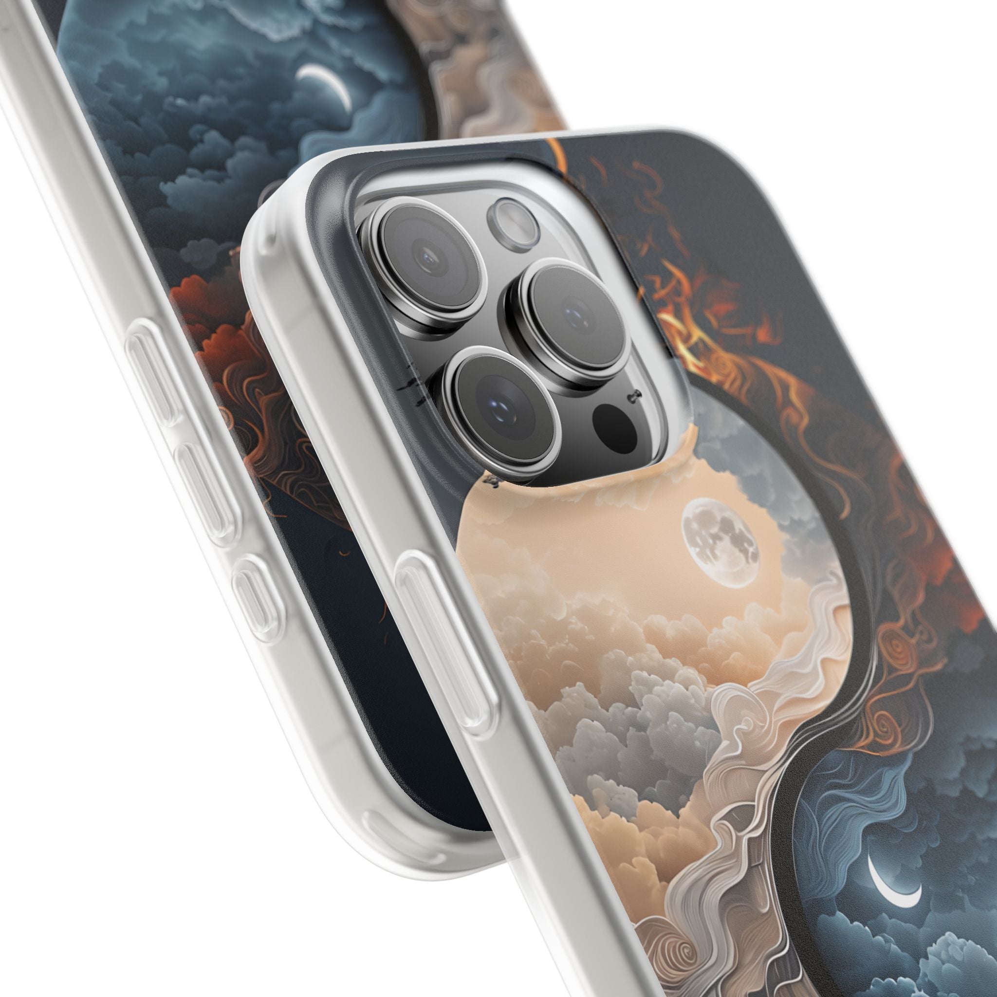 Cloud Ember Balance · Soft Handyhülle für iPhone