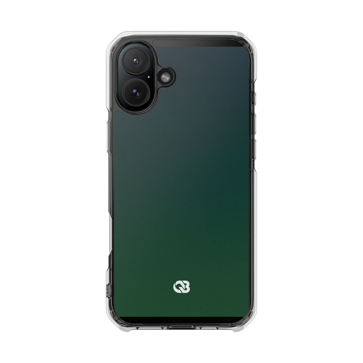 Deep Forest Nocturne · Clear Impact Magnetic Phone Case for iPhone · Green