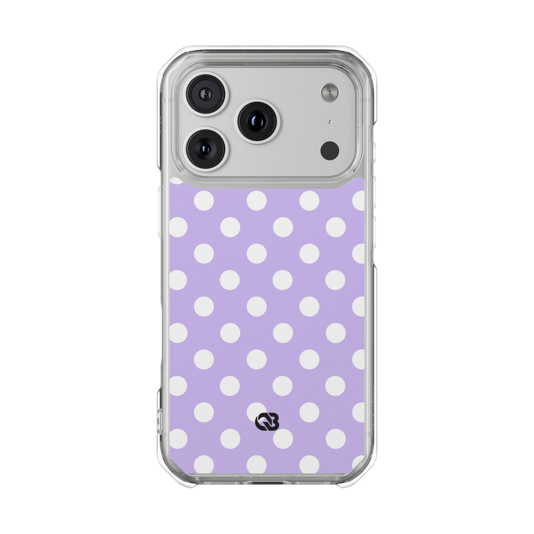 Lavender Polka Grid · Impact Telefoncover til iPhone · Magsafe
