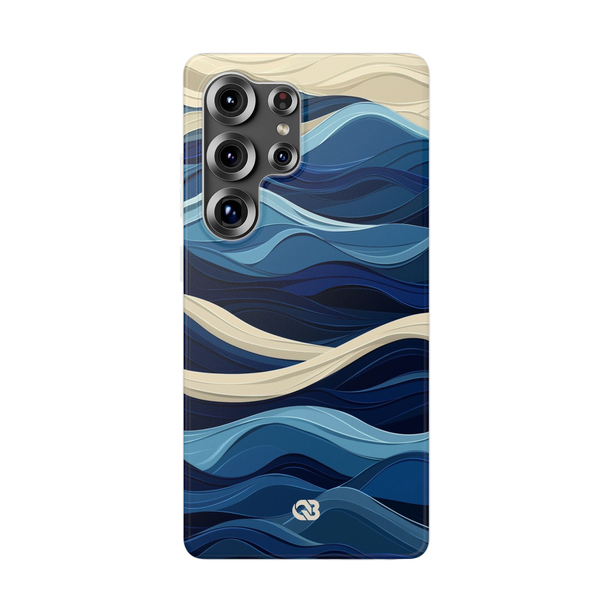 Cobalt Coast Layers · Soft Custodia per Samsung