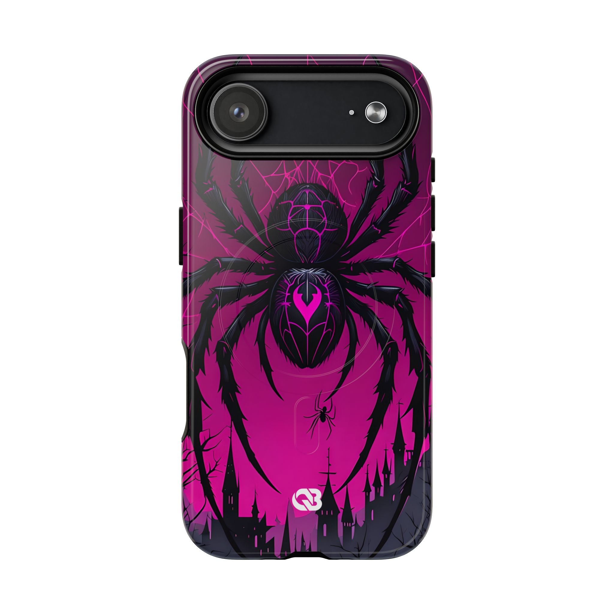 Obsidian Neon Widow · Tough+ Handyhülle für iPhone · Magsafe