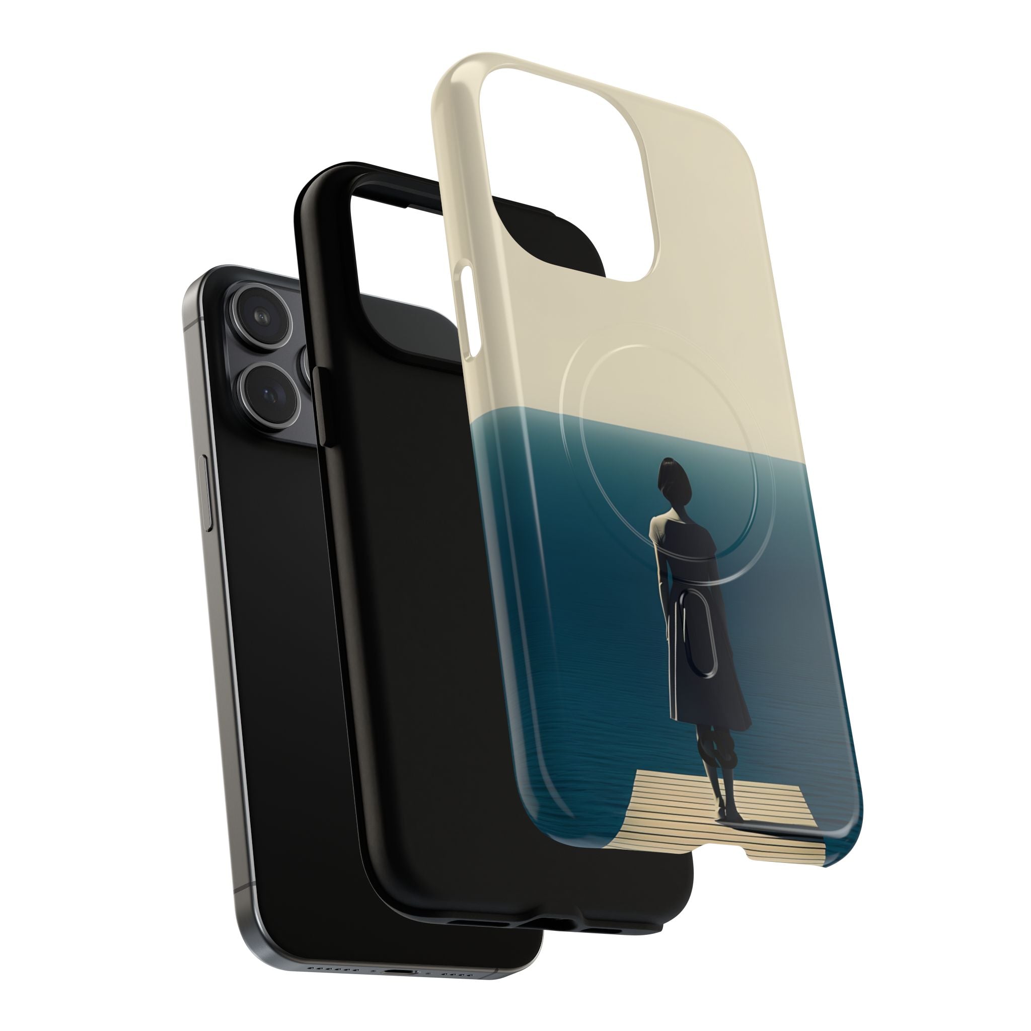 Solitary Blue Horizon · Tough+ Magsafe