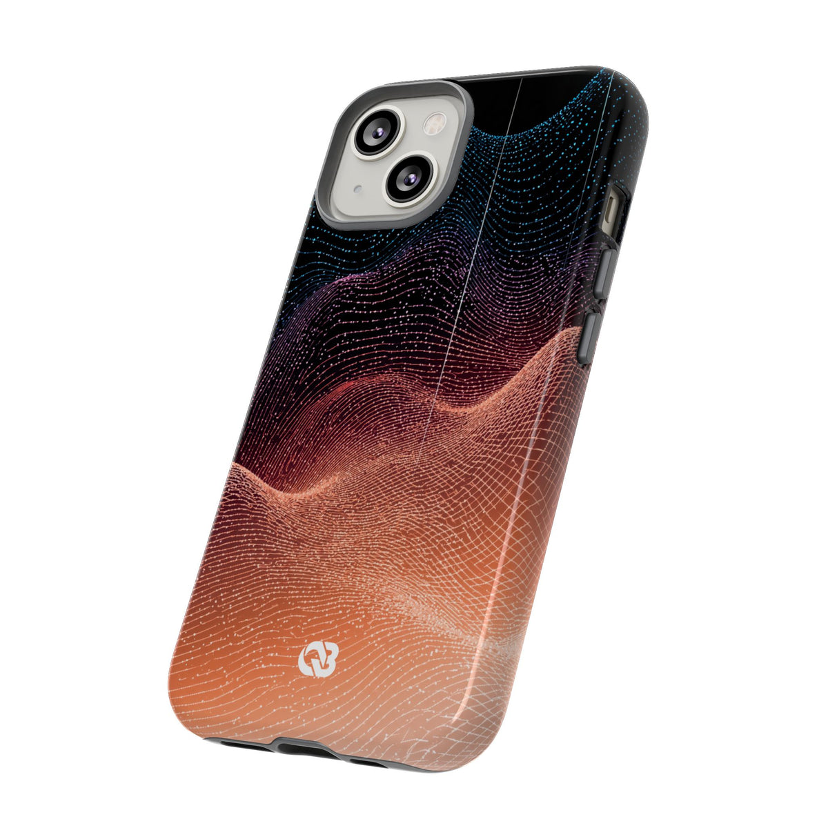 Spectral Elevation · Tough Phone Case for iPhone · Orange