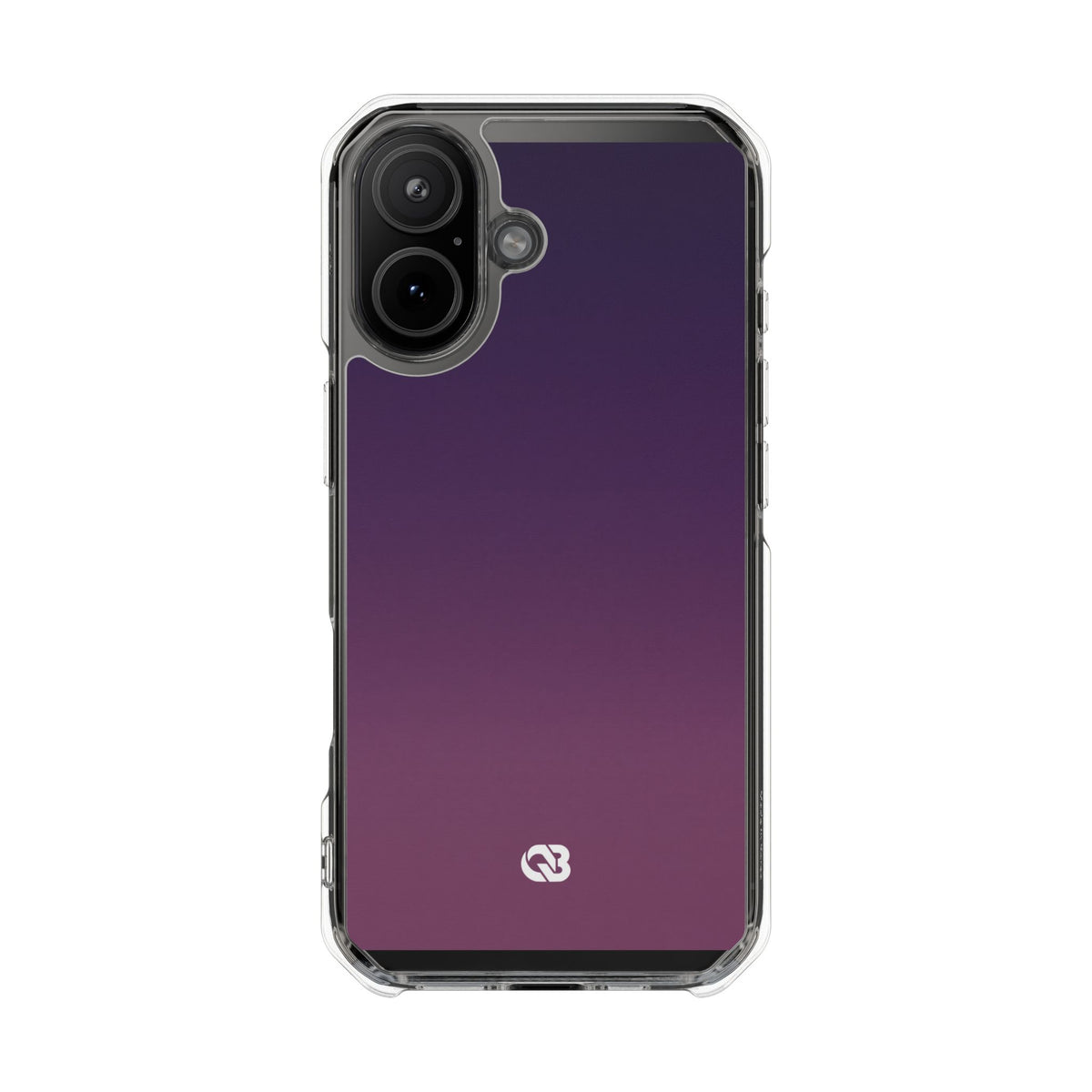 Velvet Dusk · Clear Impact Magnetic Phone Case for iPhone · Purple