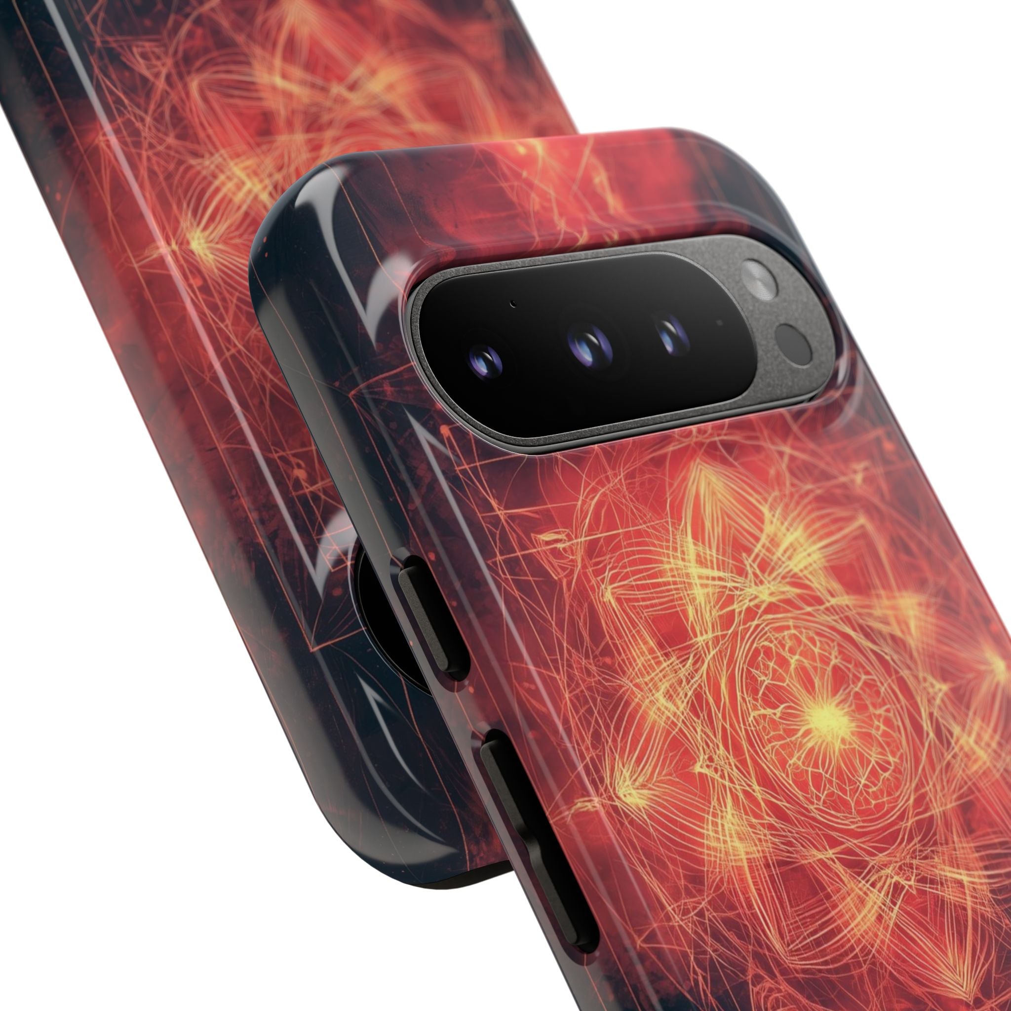 Radiant Mandala Google Pixel 9 Pro Case - Tough