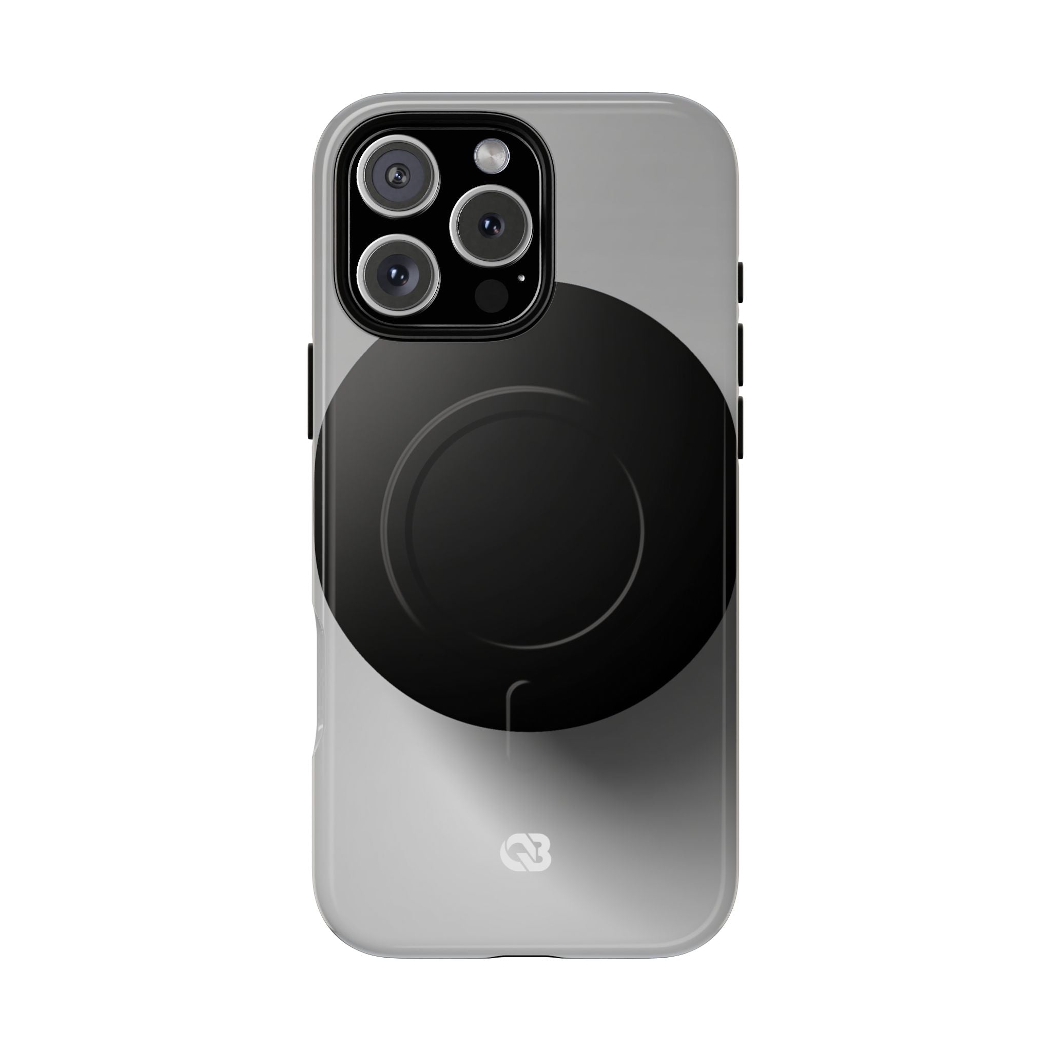 Grey Tough 2.0 Magsafe Phone Case for iPhone - Matte Onyx Sphere