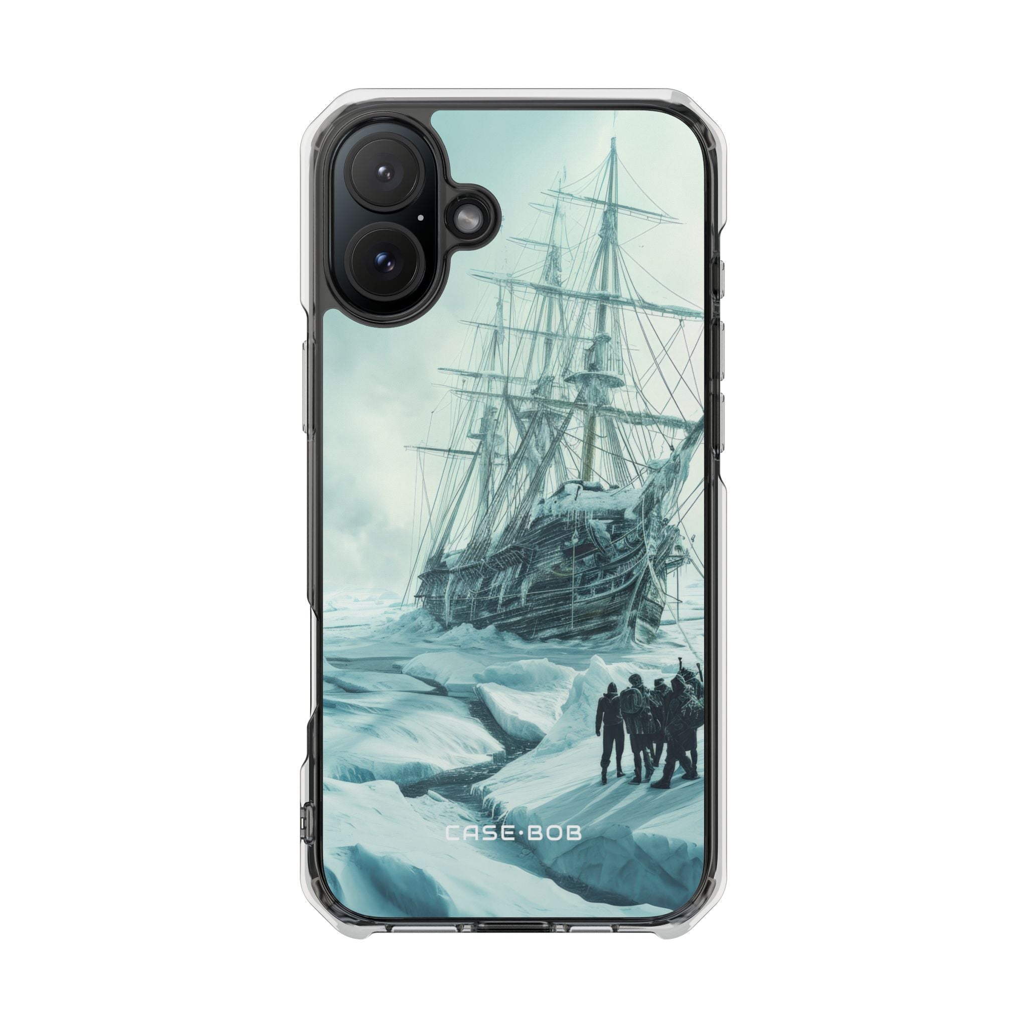 Icebound Ship iPhone 16 Plus Case - Impact