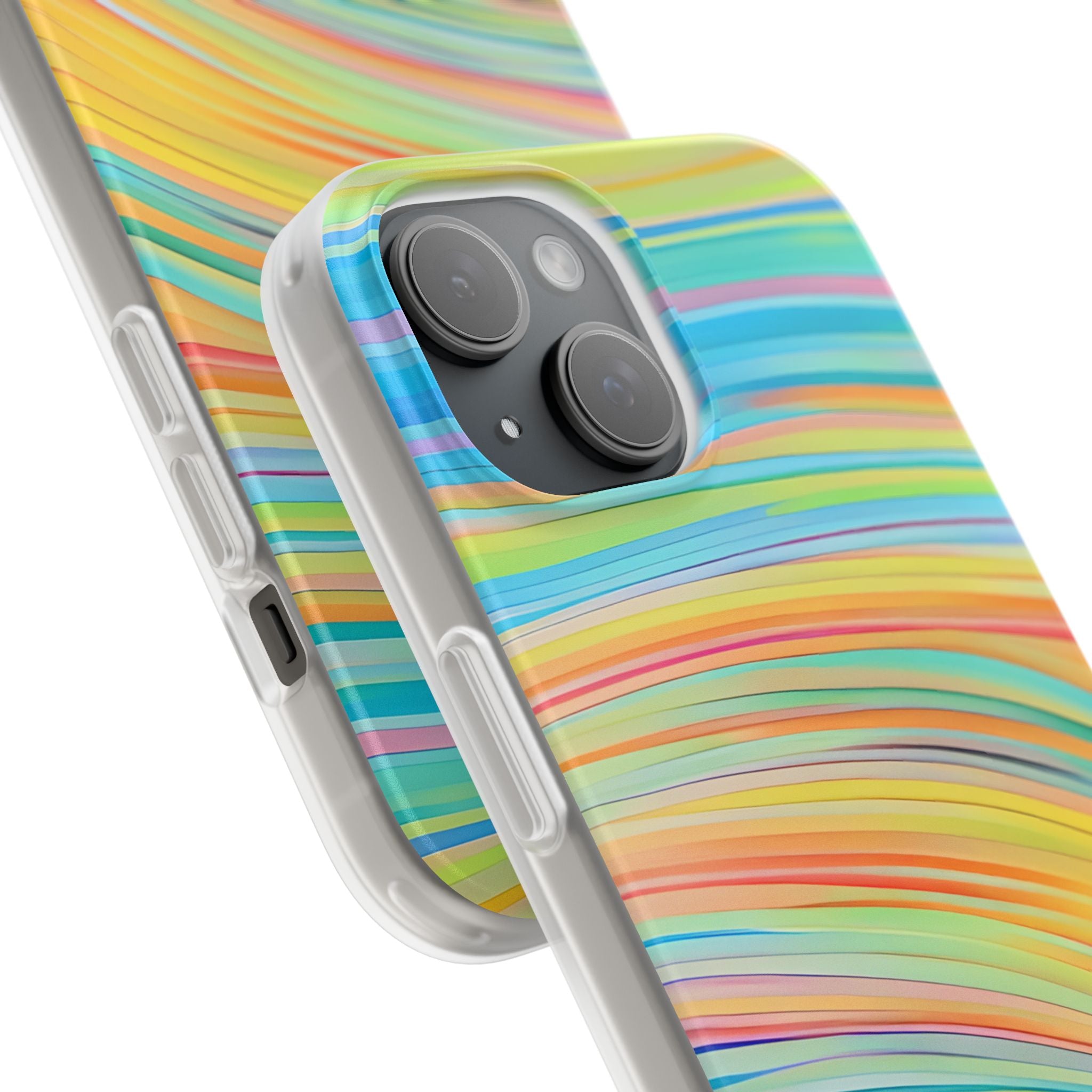 Prism Ribbon Flux · Soft Custodia per iPhone
