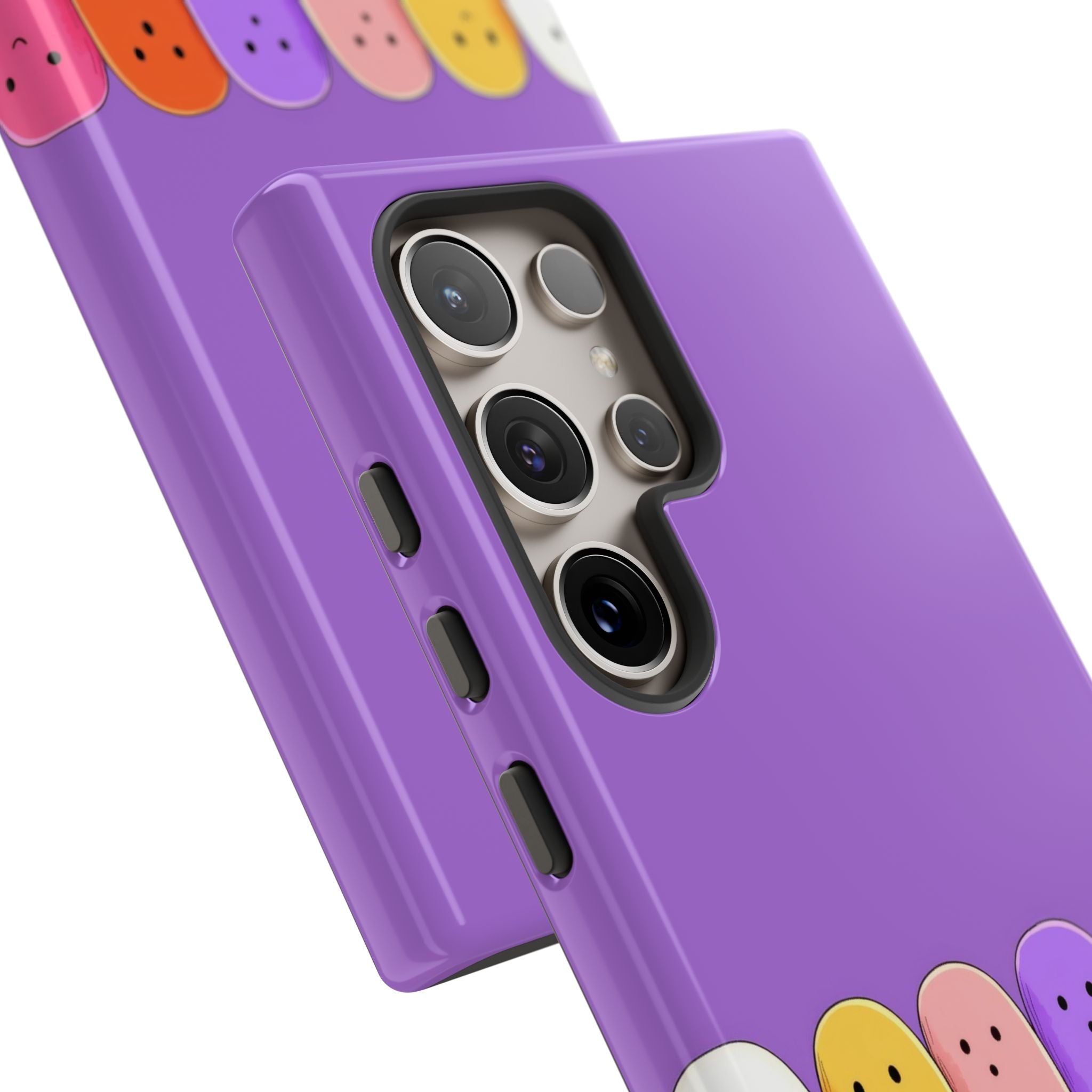 Colorful Ghosts Samsung S24 Ultra Skal - Tough