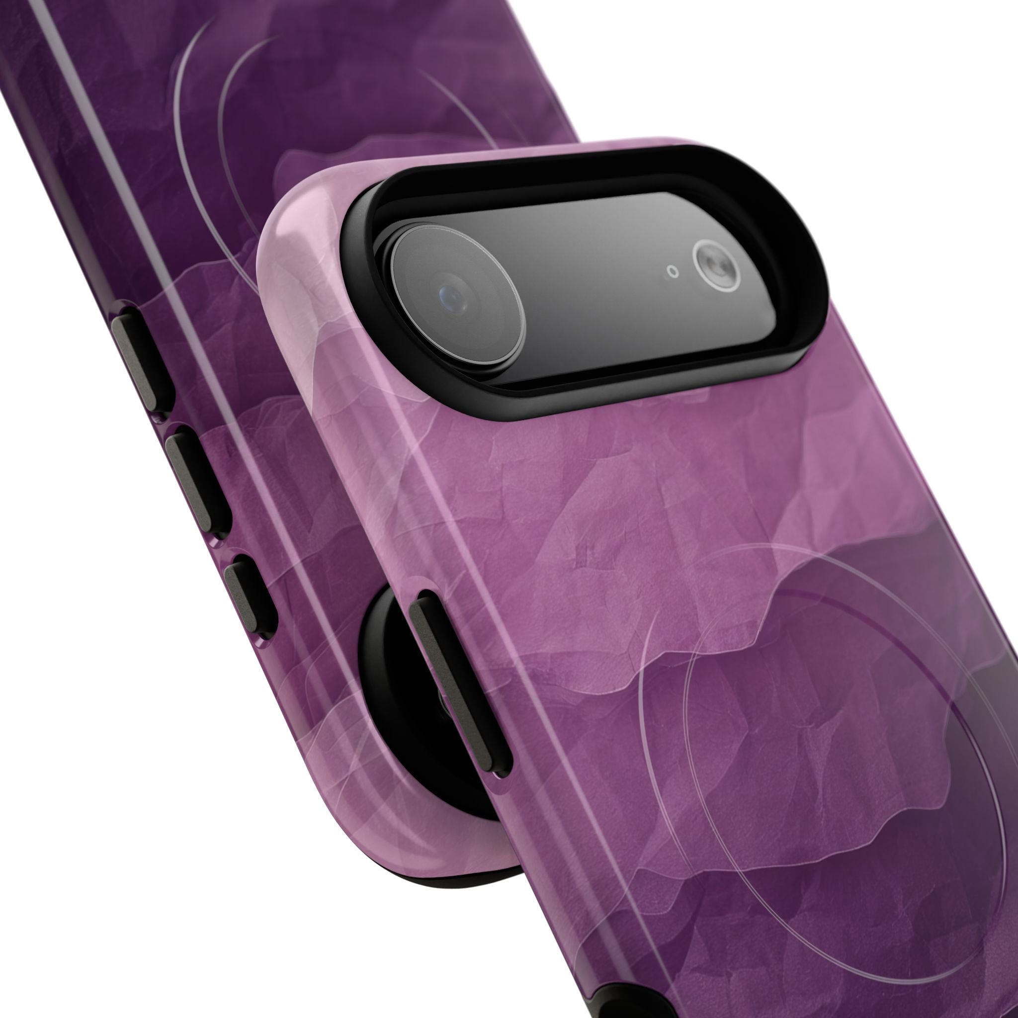 Purple Wave Layers iPhone 17 Air Case - Tough+ - CASE•BOB