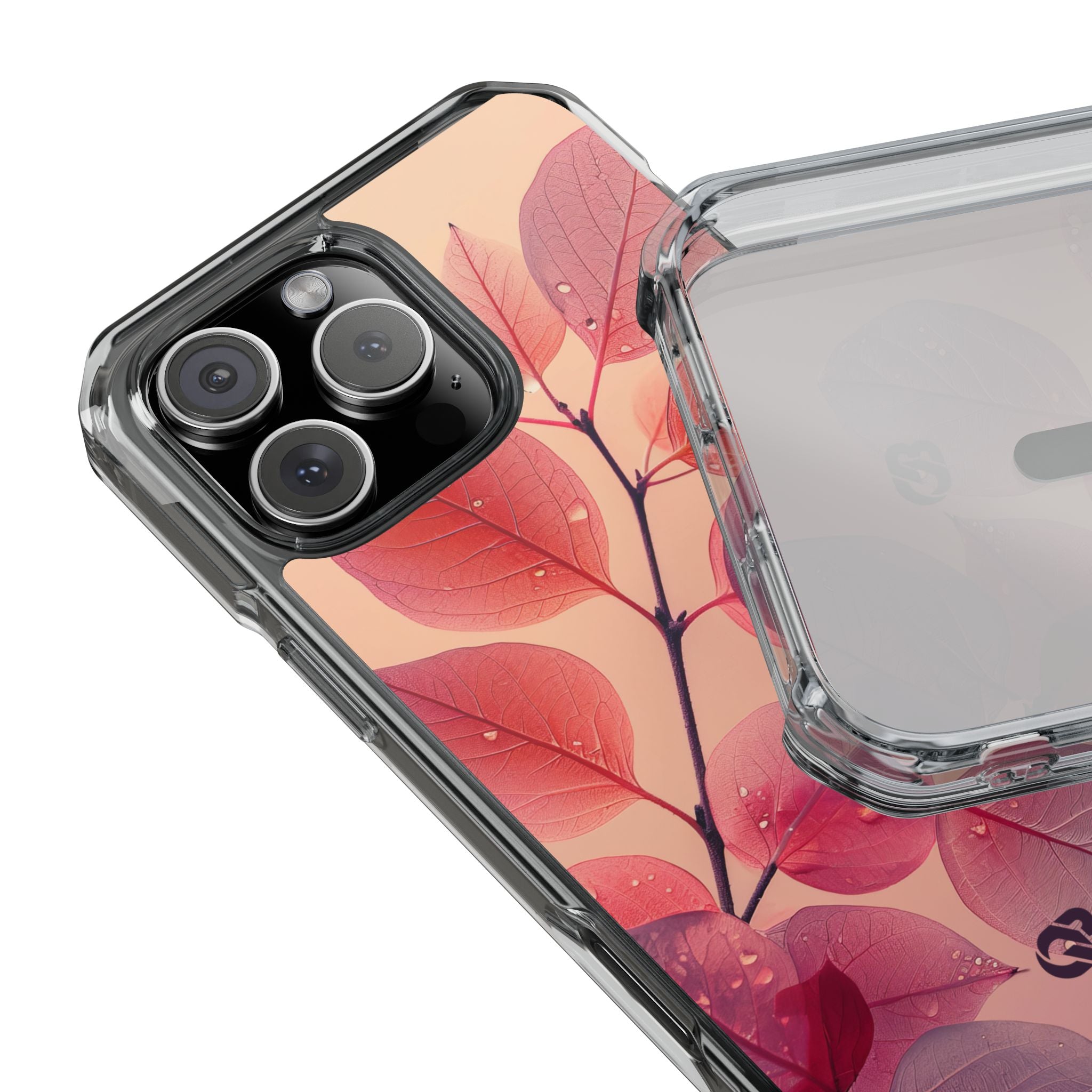 Dewy Magenta Foliage · Impact Phone Case for iPhone · Magsafe