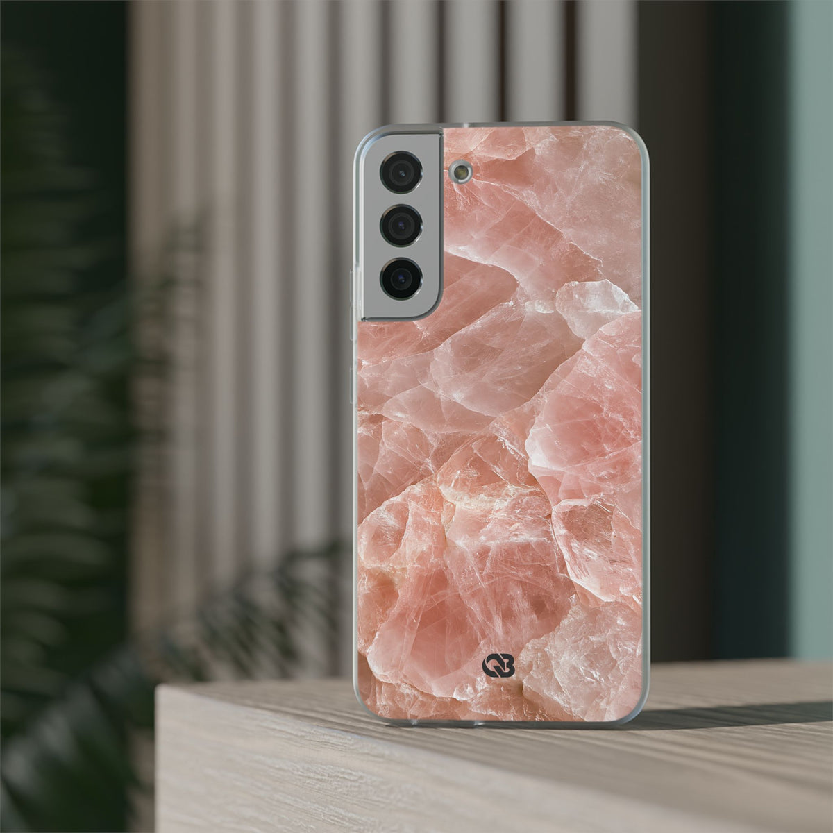 Rose Quartz Facet · Lite Phone Case for Samsung · Pink
