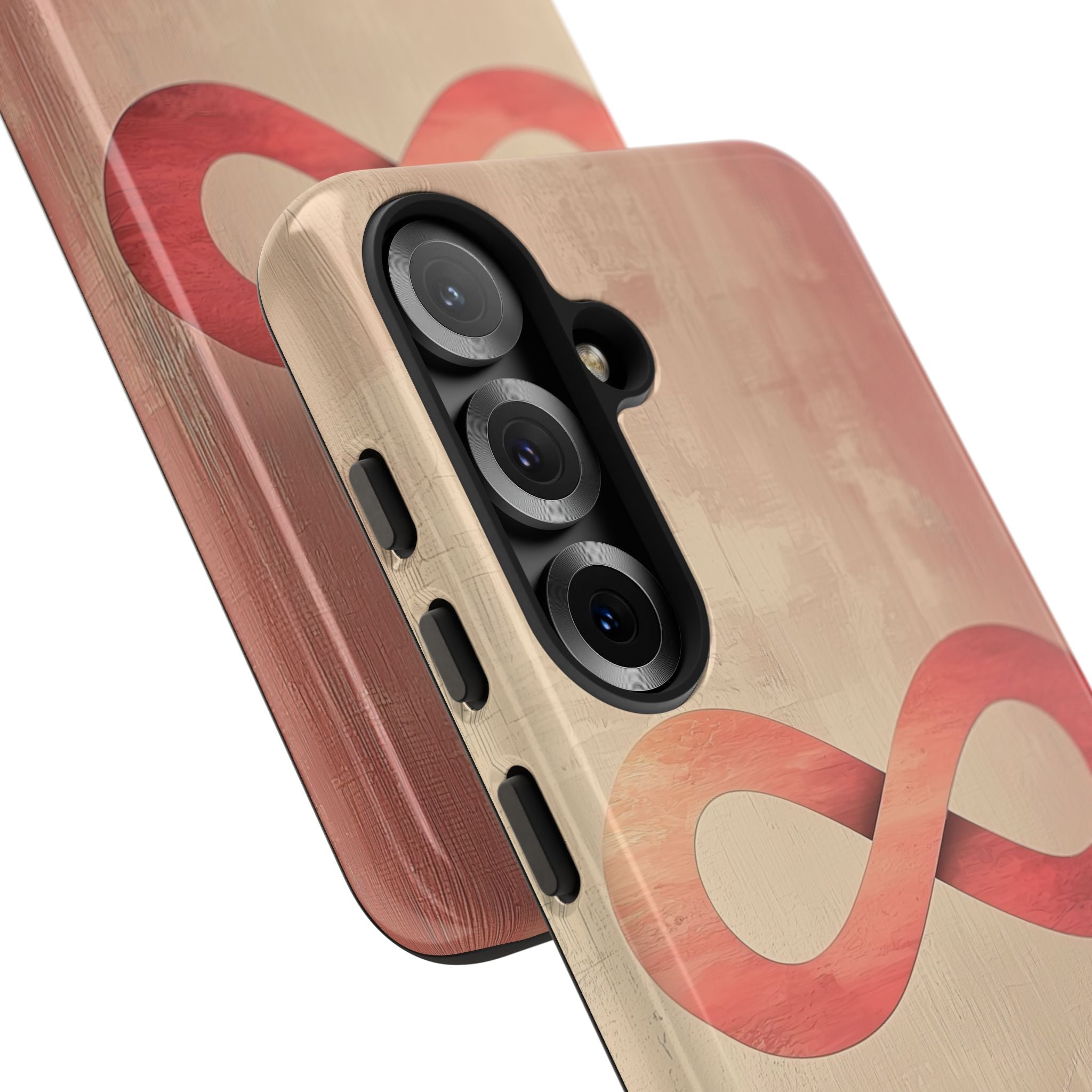 Terracotta Infinity Stroke · Tough Telefoncover til Samsung