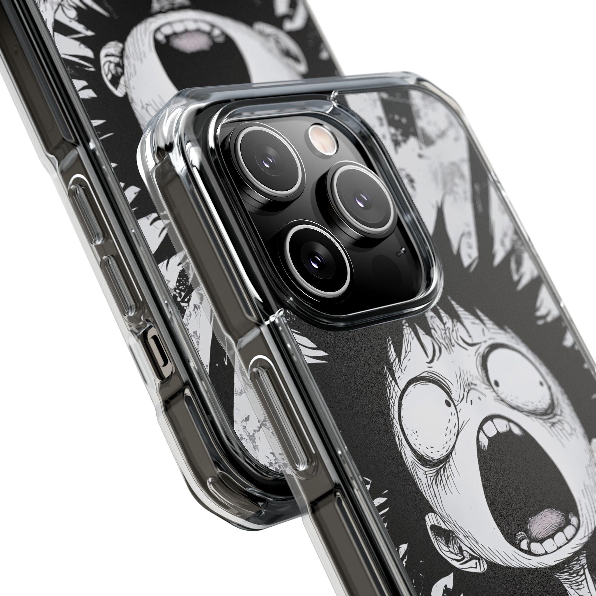 Chaotic Monochrome Scream · Impact Magsafe