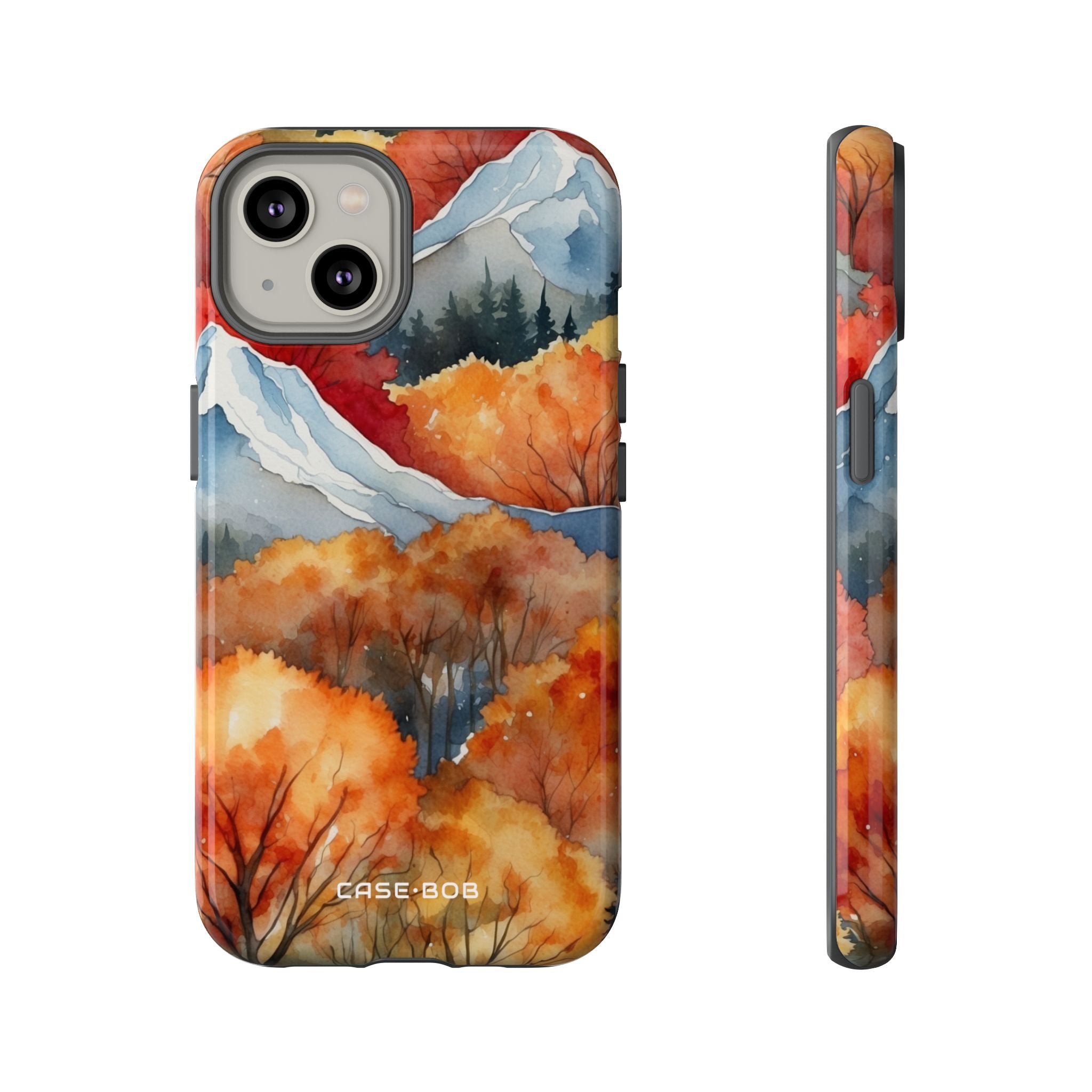 Snowcap Radiance iPhone 14 Cover - Tough