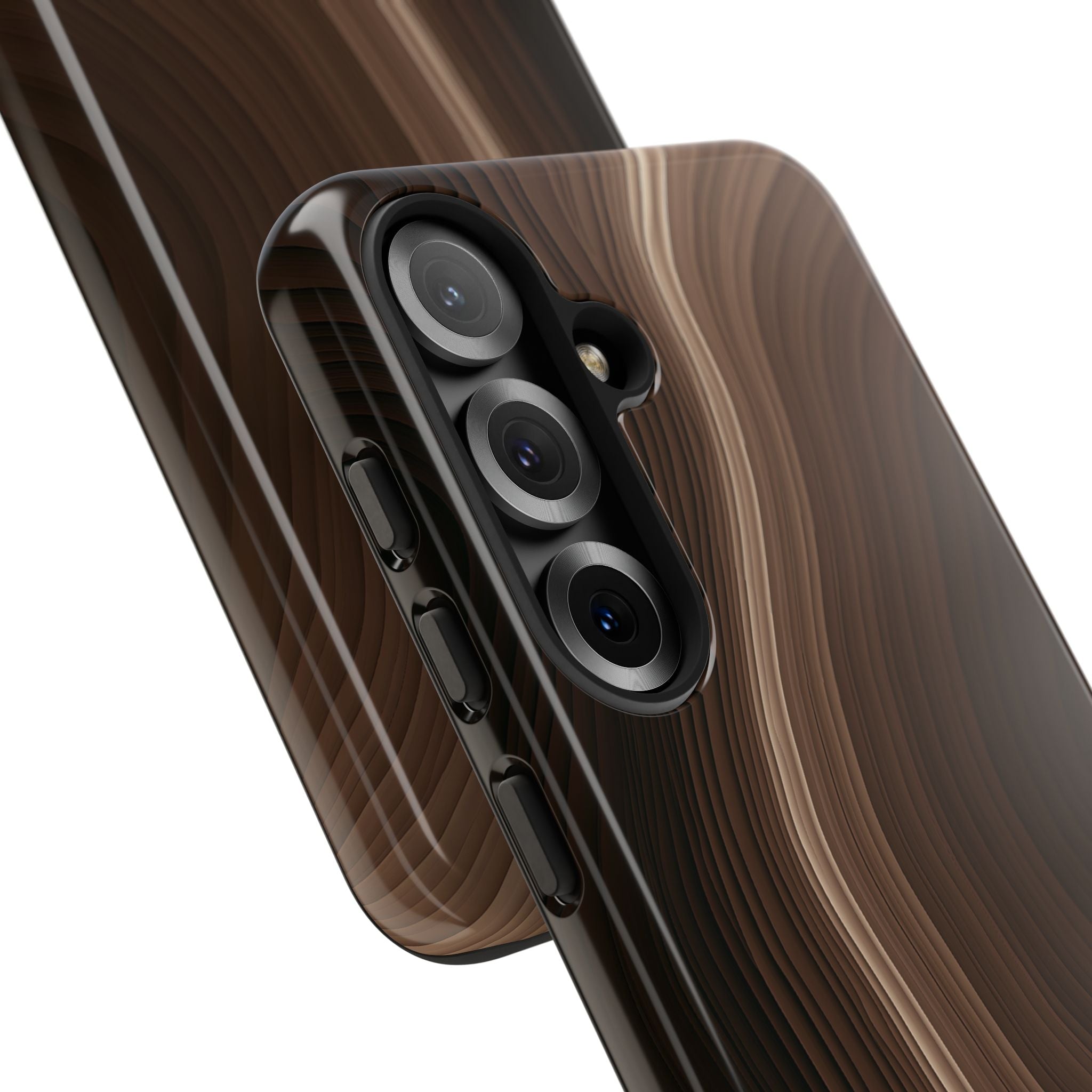 Brown Tough Phone Case for Samsung - Bronzed Canyon Relief