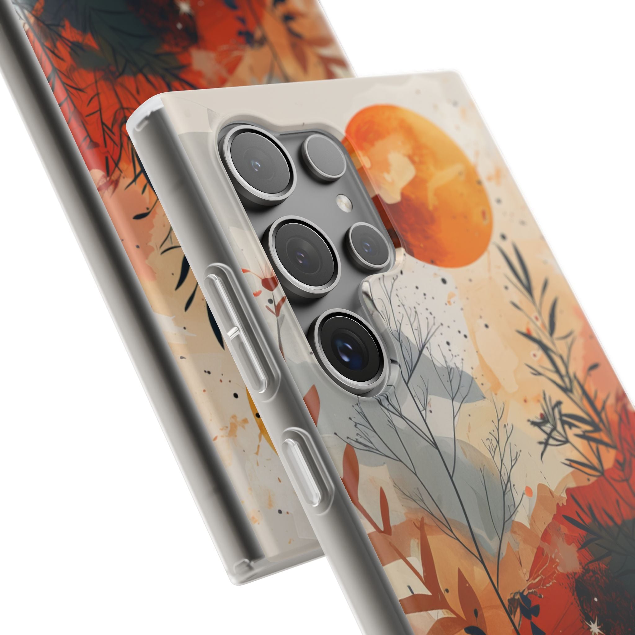 Orange Solstice Samsung S24 Ultra Case - Soft