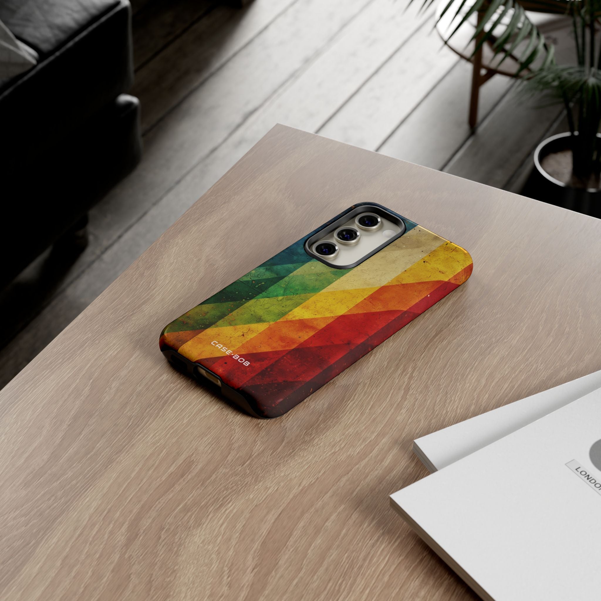 Diagonal Spectrum Samsung S23 Case - Tough