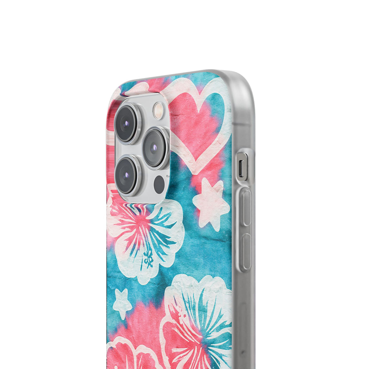 Tropical Hibiscus Bloom · Lite Phone Case for iPhone · Teal