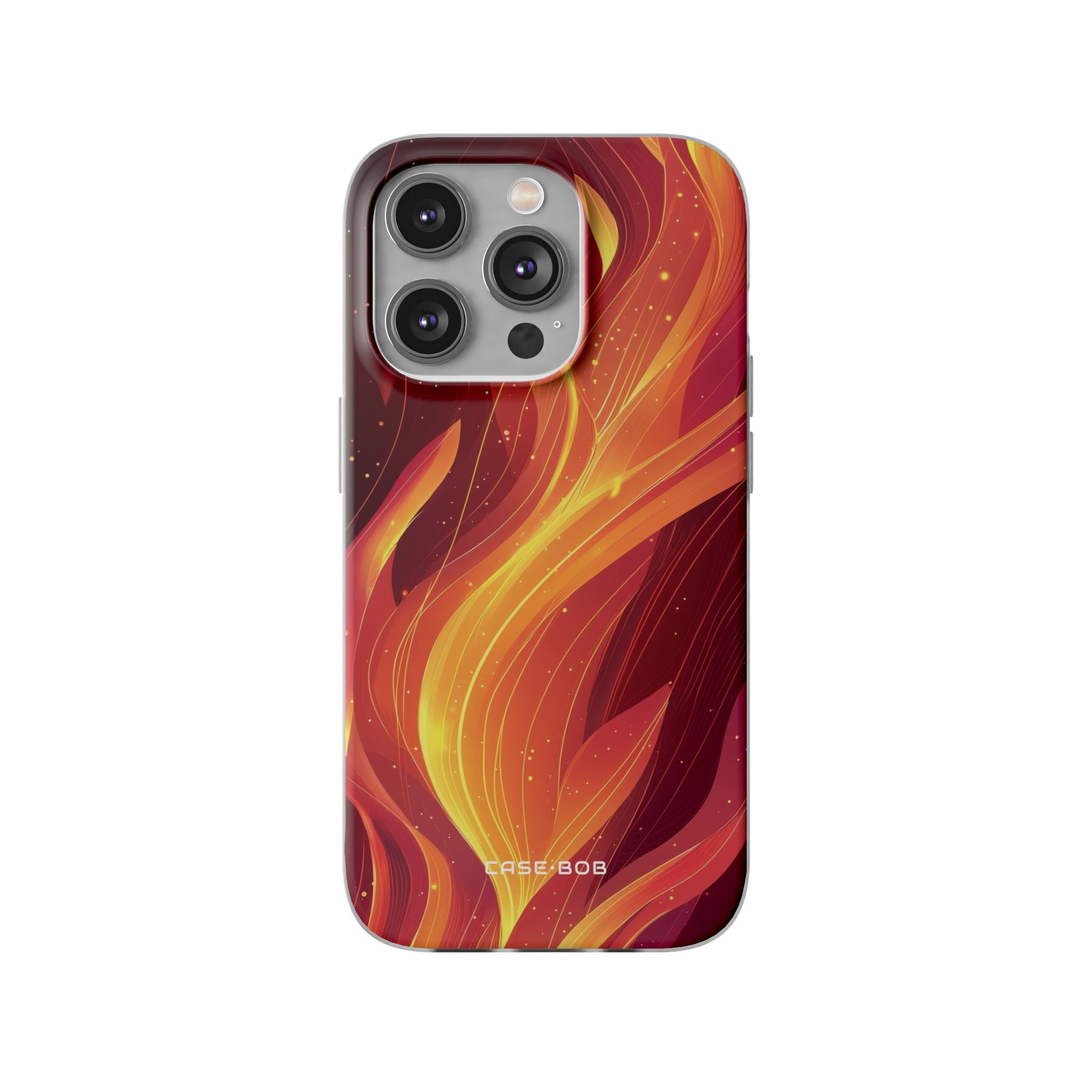 Flaming Flow iPhone 14 Pro Case - Soft