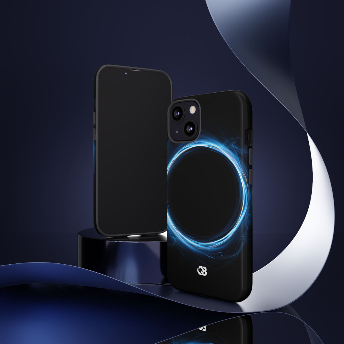 Luminous Corona · Tough Phone Case for iPhone · Blue