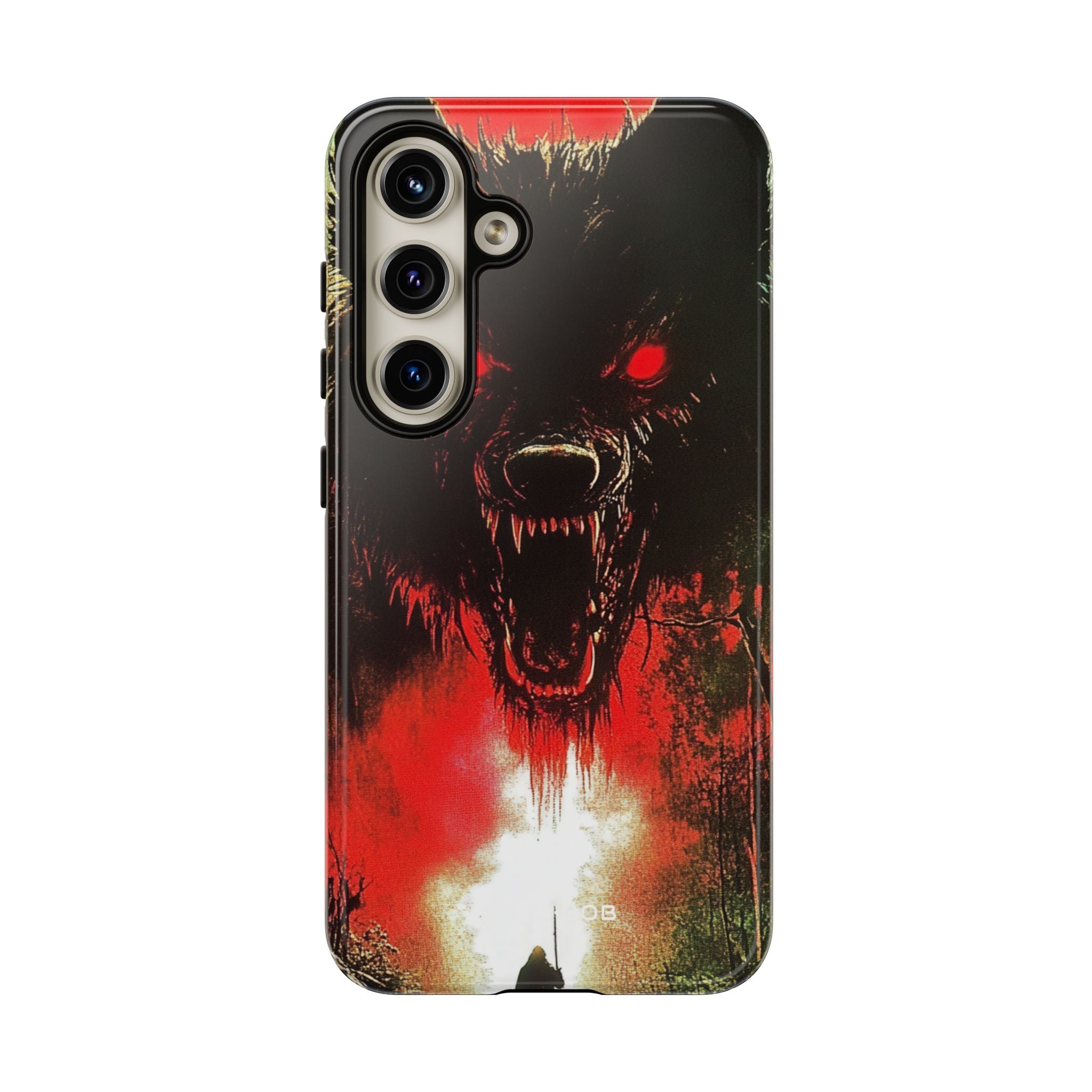 Crimson Wolf Samsung S24 Case - Tough