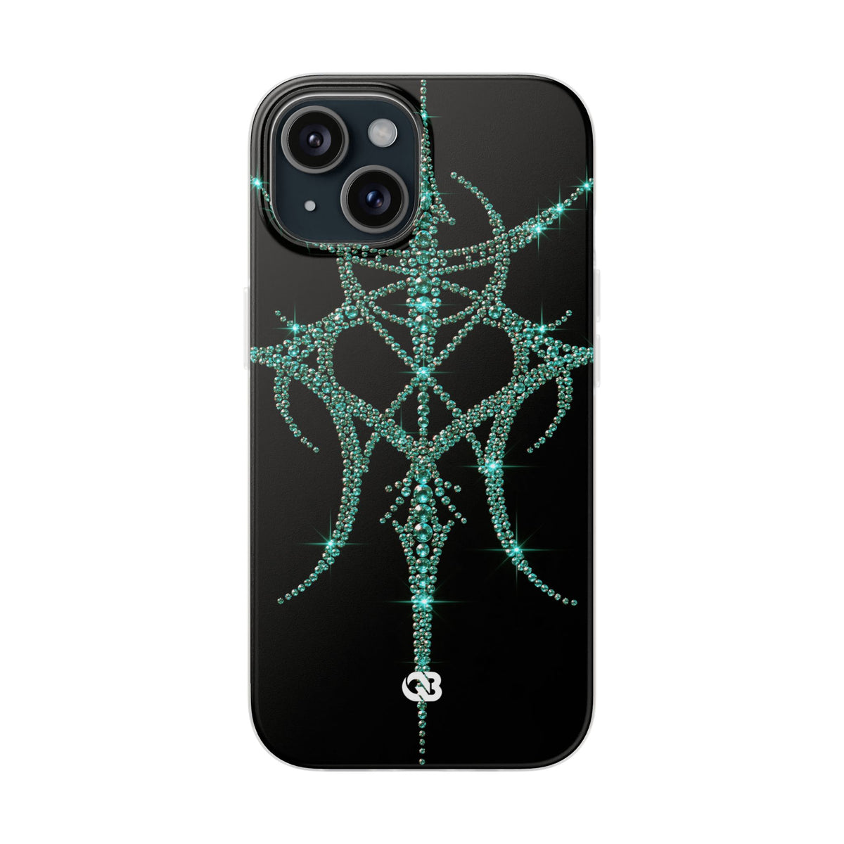 Teal Cyber Sigil · Lite Phone Case for iPhone · Teal