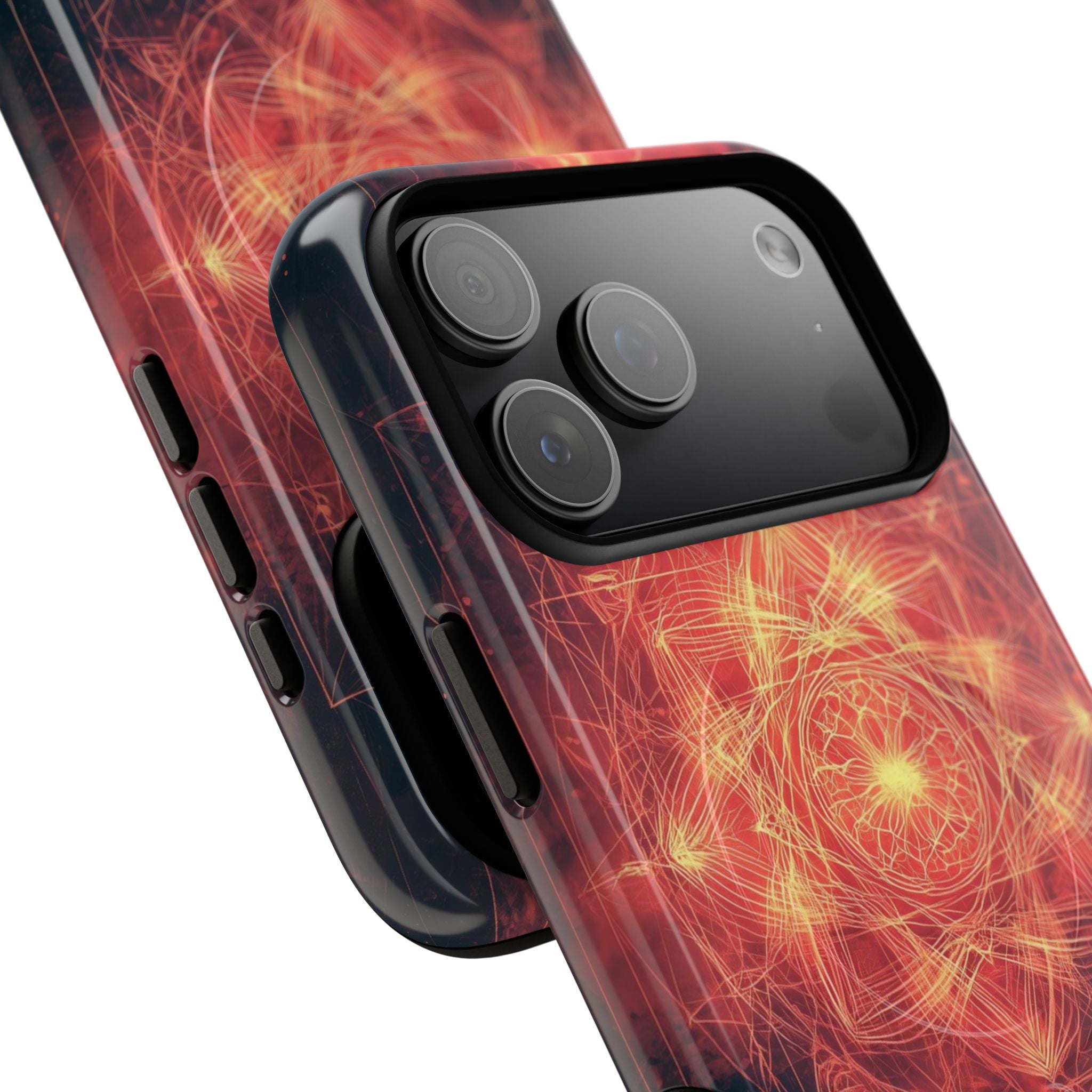 Radiant Mandala iPhone 17 Pro Max Case - Tough+ - CASE•BOB