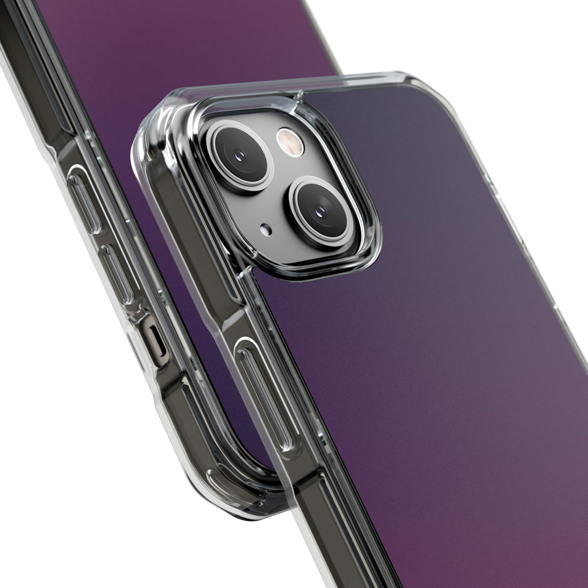 Velvet Dusk · Clear Impact Magnetic Phone Case for iPhone · Purple