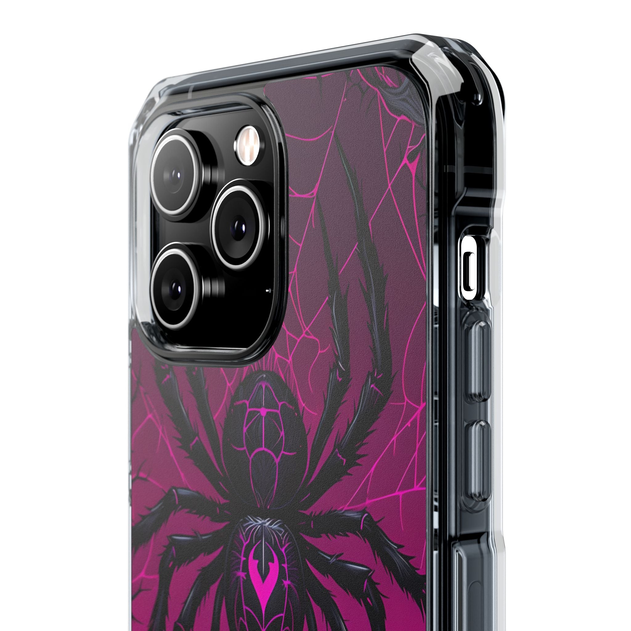Obsidian Neon Widow · Impact Handyhülle für iPhone · Magsafe