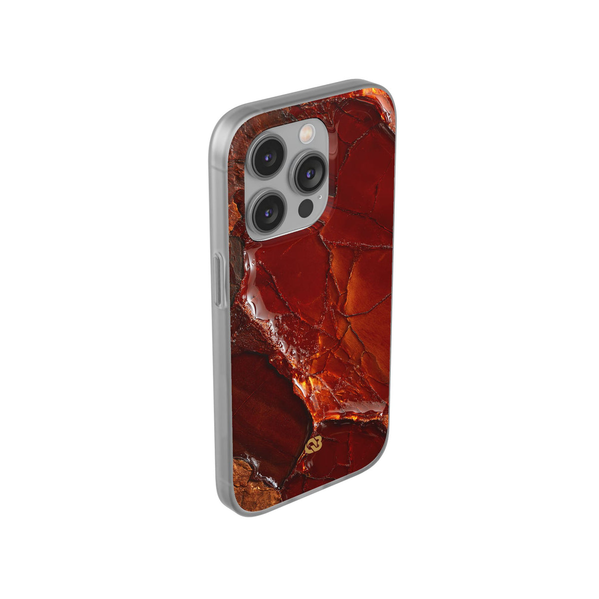 Amber Embrace · Lite Phone Case for iPhone · Brown