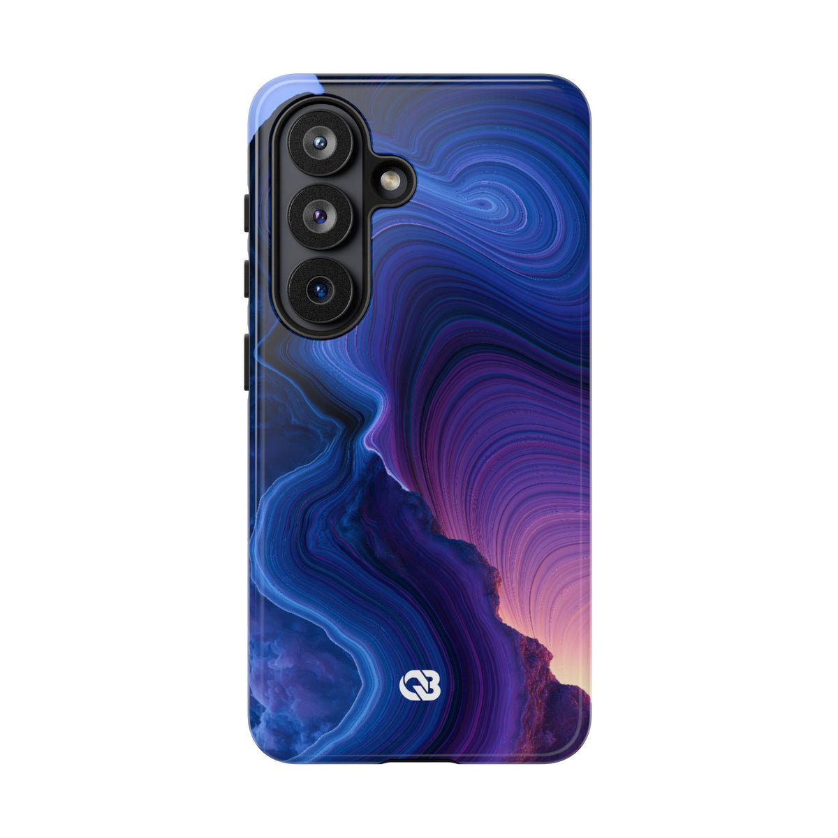 Radiant Strata · Tough Phone Case for Samsung · Blue