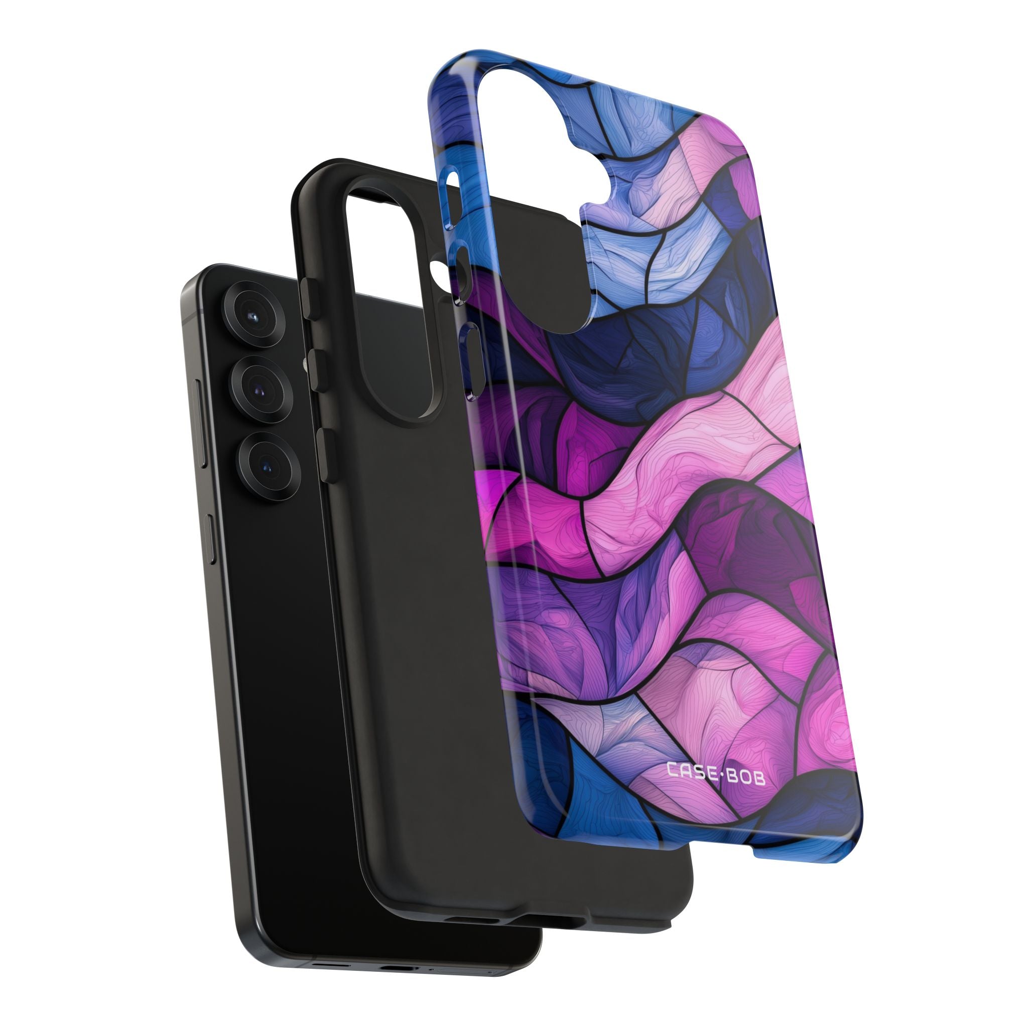 Wavelike Glow Samsung S25 Case - Tough