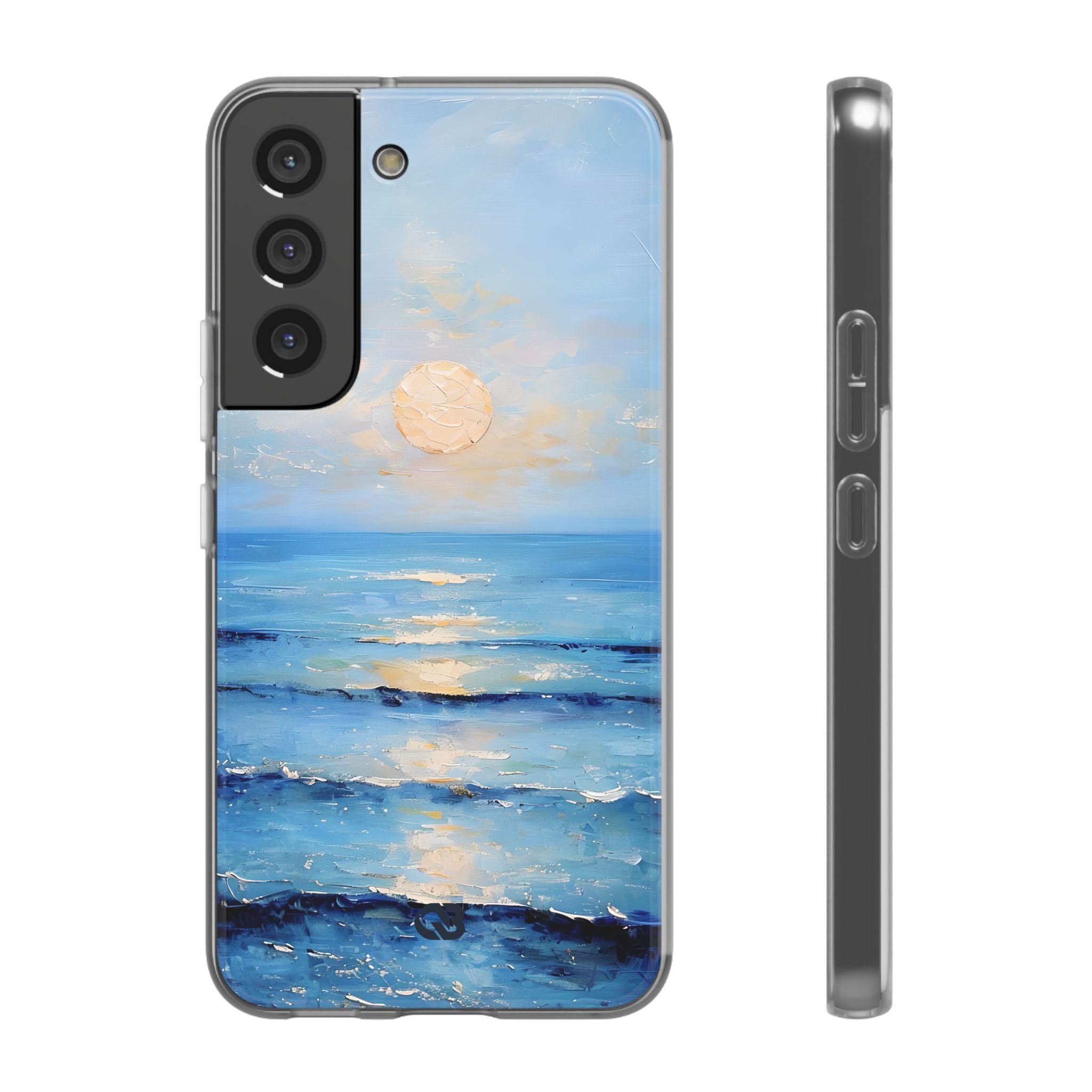 Cerulean Shoreline Sun · Soft Custodia per Samsung