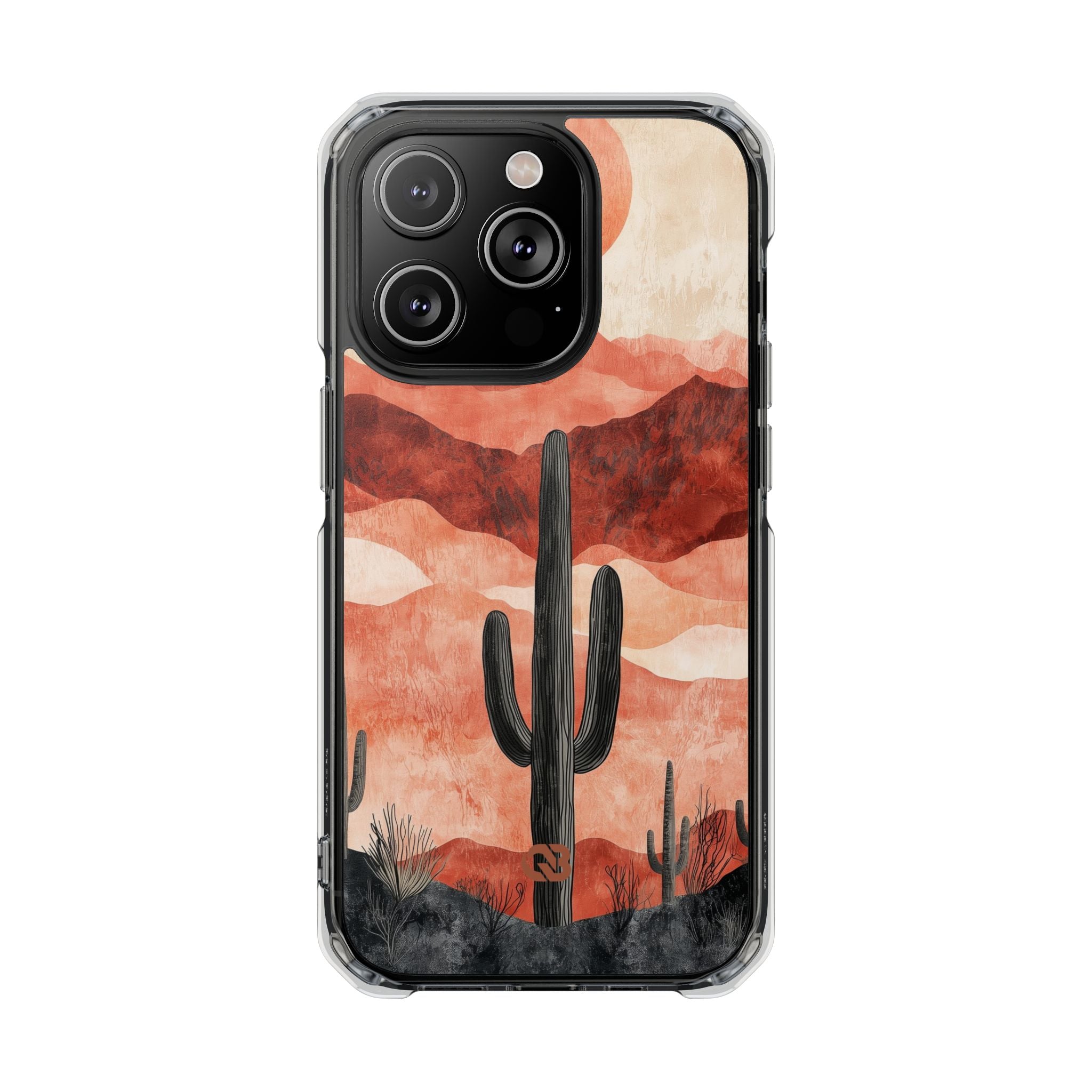 Terracotta Desert Sun · Impact Mobilskal för iPhone · Magsafe