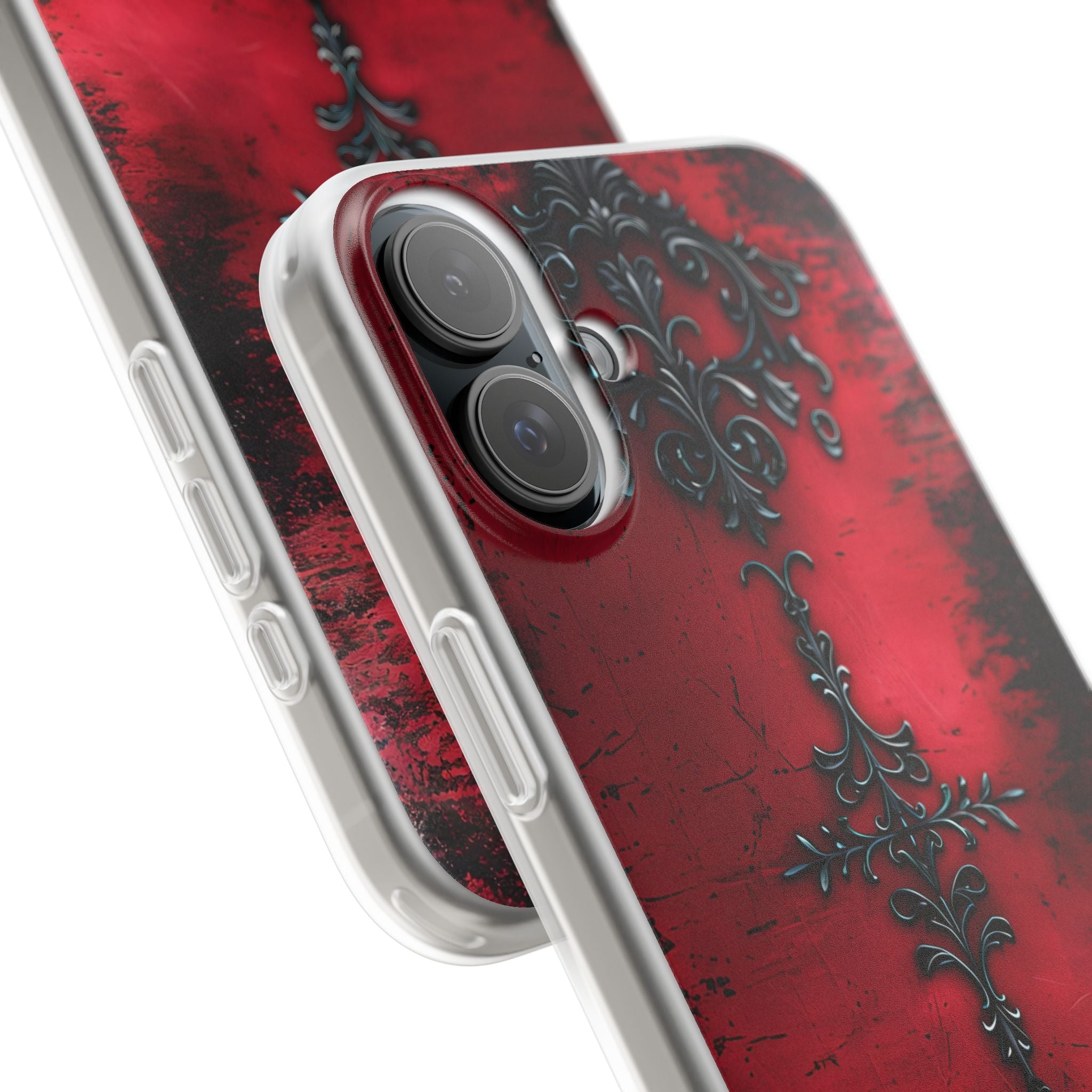 Crimson Gothic Filigree · Soft