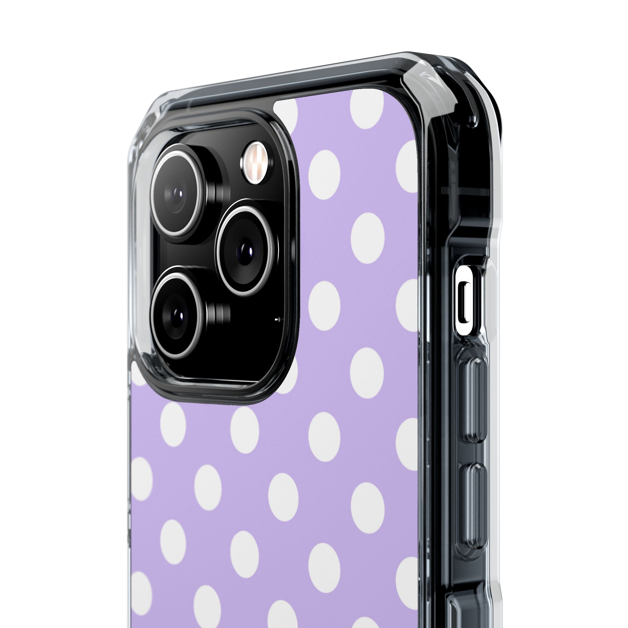 Lavender Polka Grid · Impact Telefoncover til iPhone · Magsafe