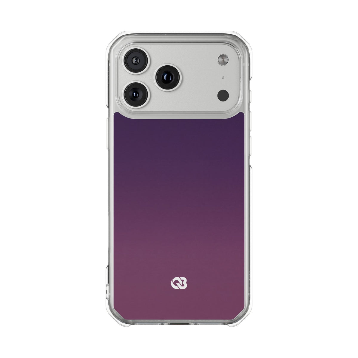 Velvet Dusk · Clear Impact Magnetic Phone Case for iPhone · Purple