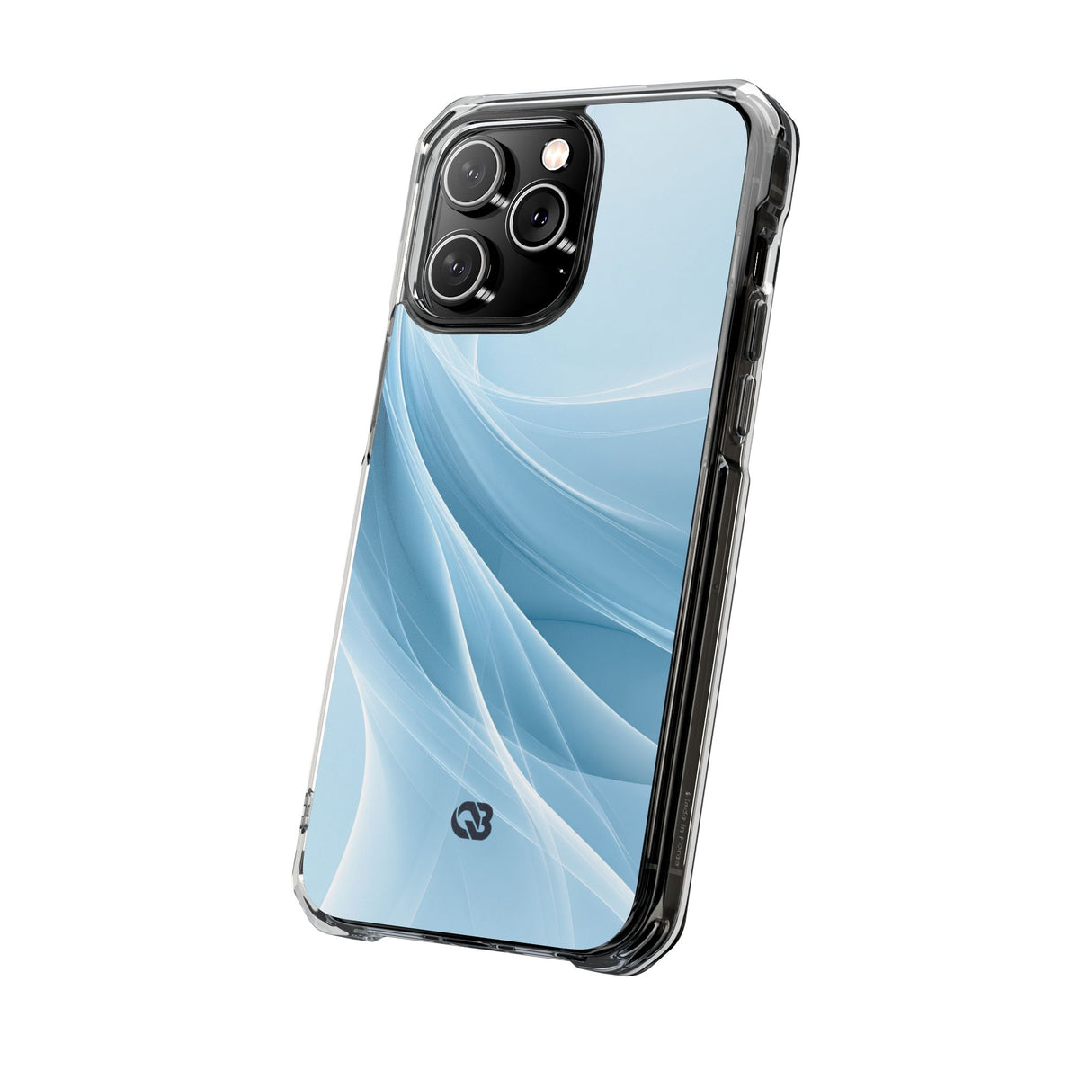 Azure Horizon · Clear Impact Magnetic Phone Case for iPhone · Blue